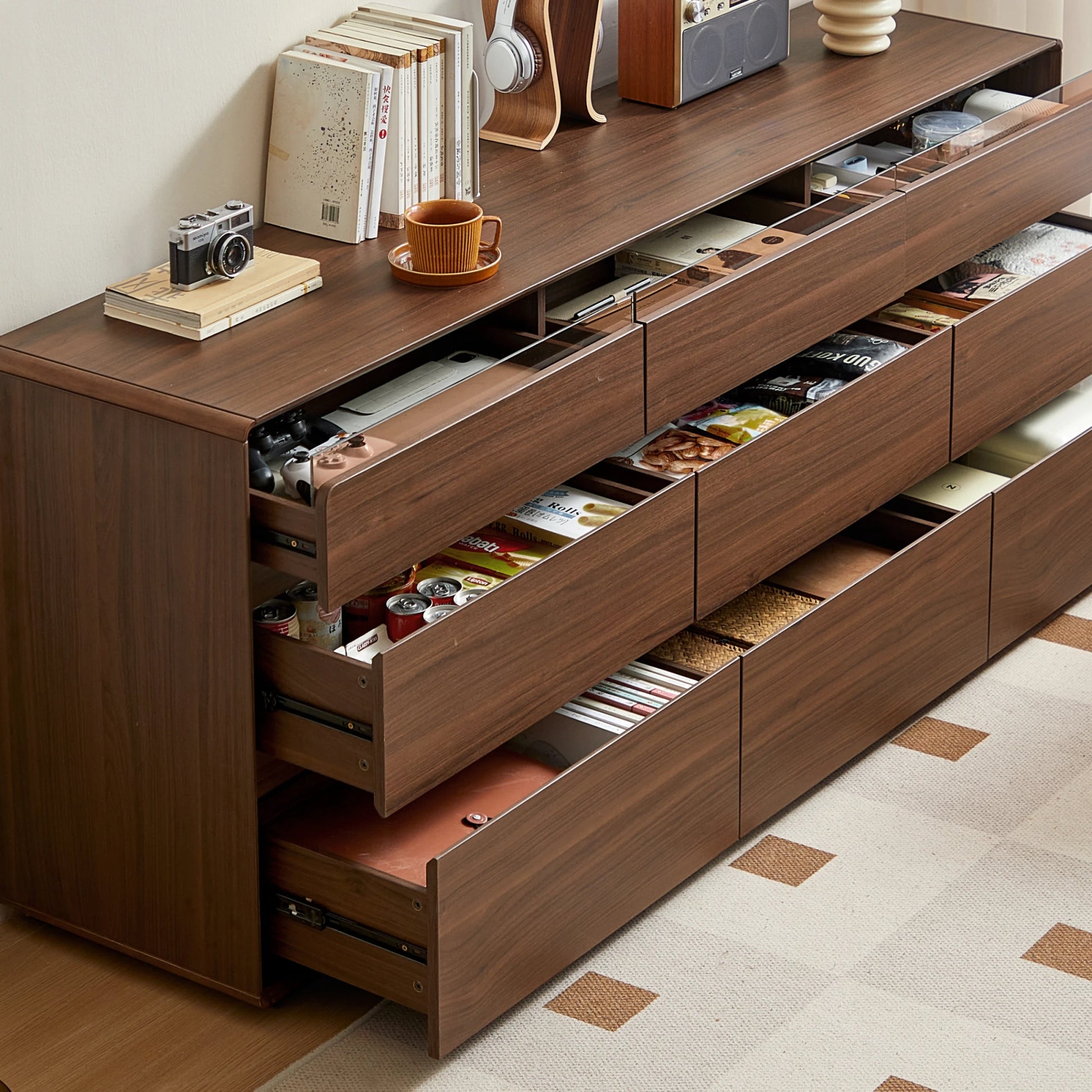 Linspire Ursula Chest of 9 Drawers, Floor Standing