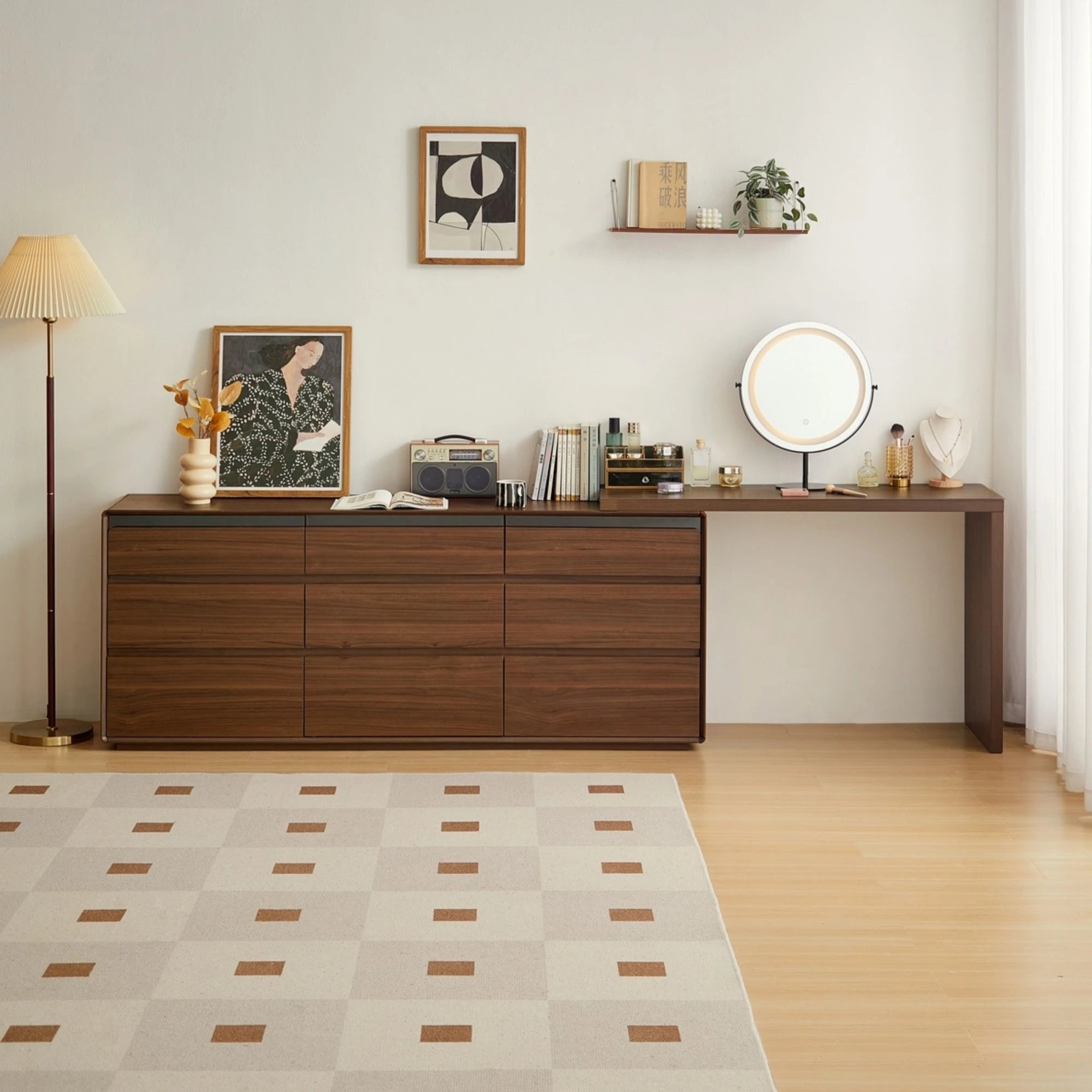 Linspire Ursula Chest of 9 Drawers, Floor Standing