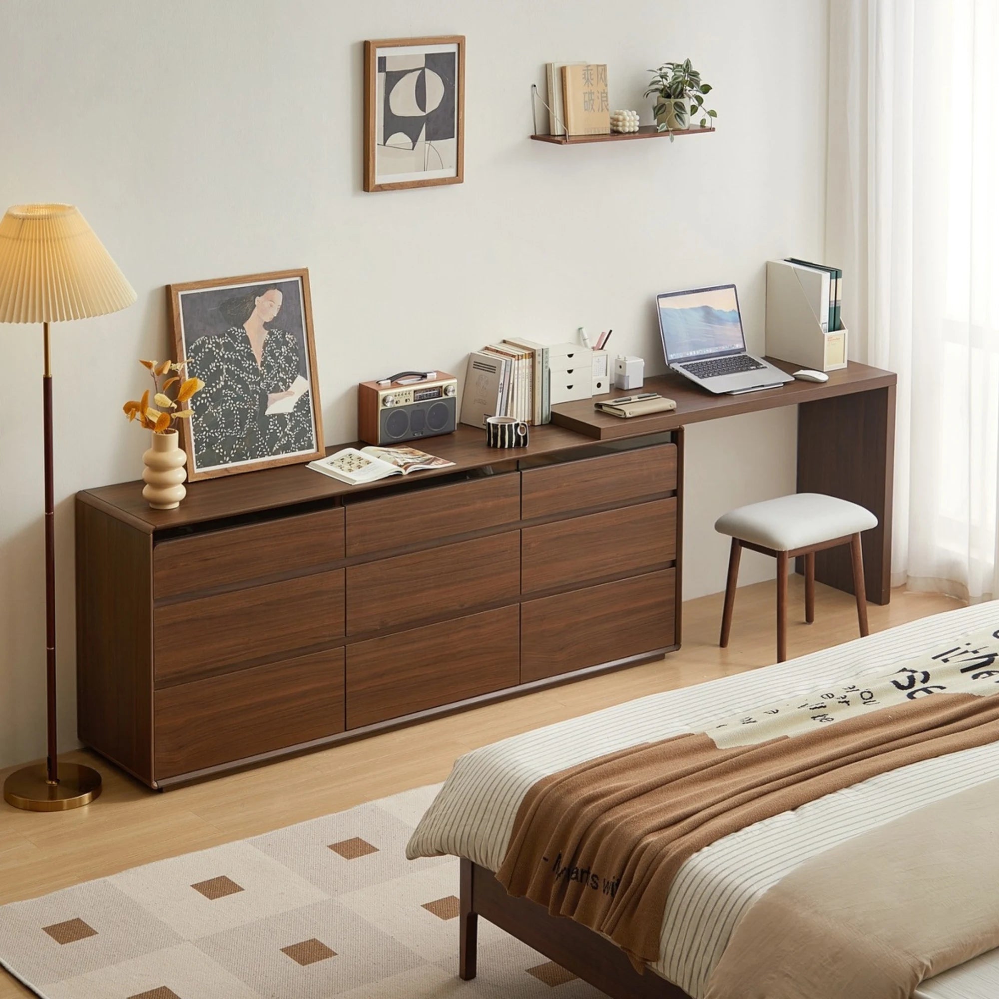 Linspire Ursula Chest of 9 Drawers, Floor Standing