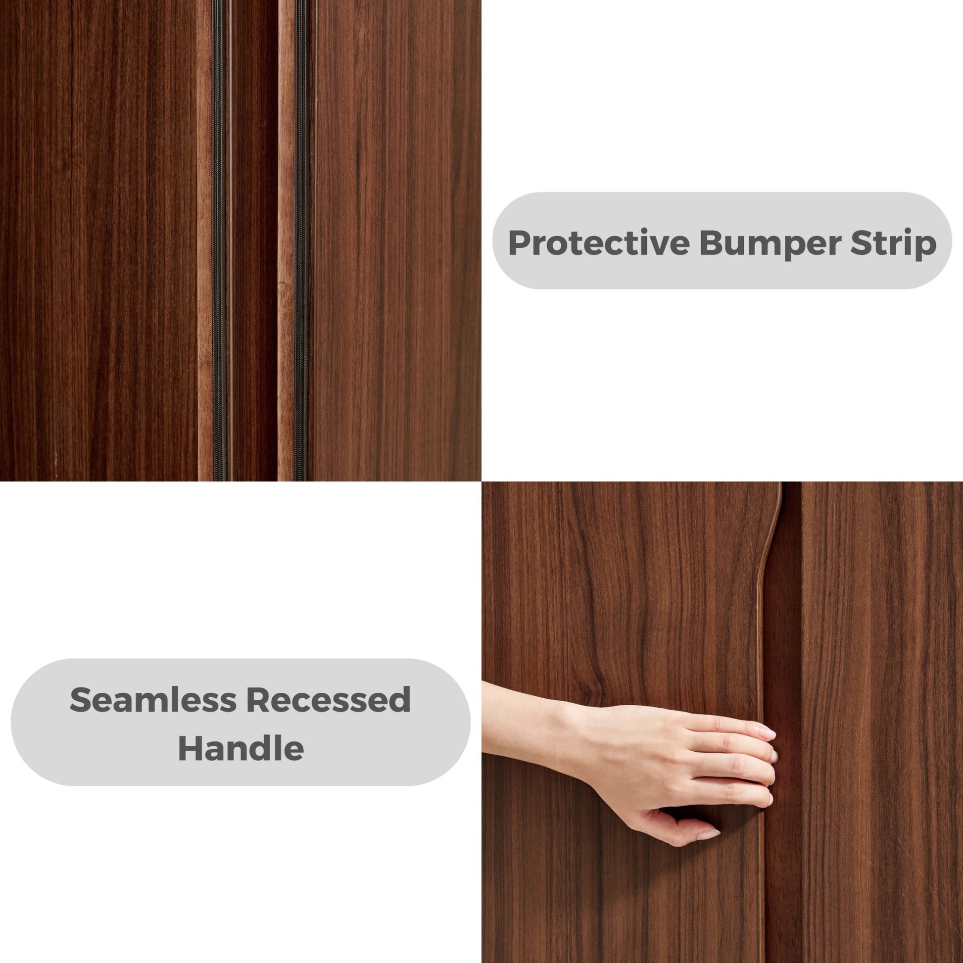 Linspire Ursula Sliding-Door Wardrobe,180cm