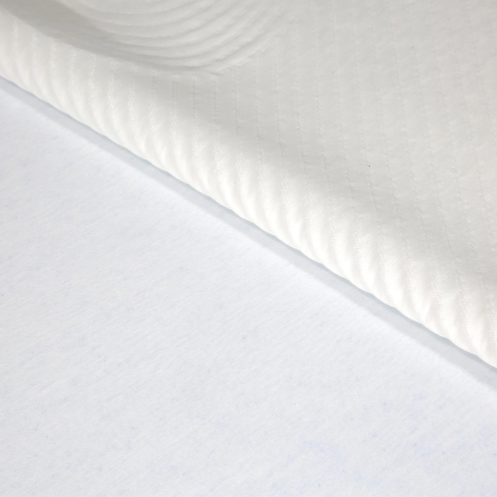 Lumo Cloud Memory Foam Mattress, Adjustable Firmness, White, Grey