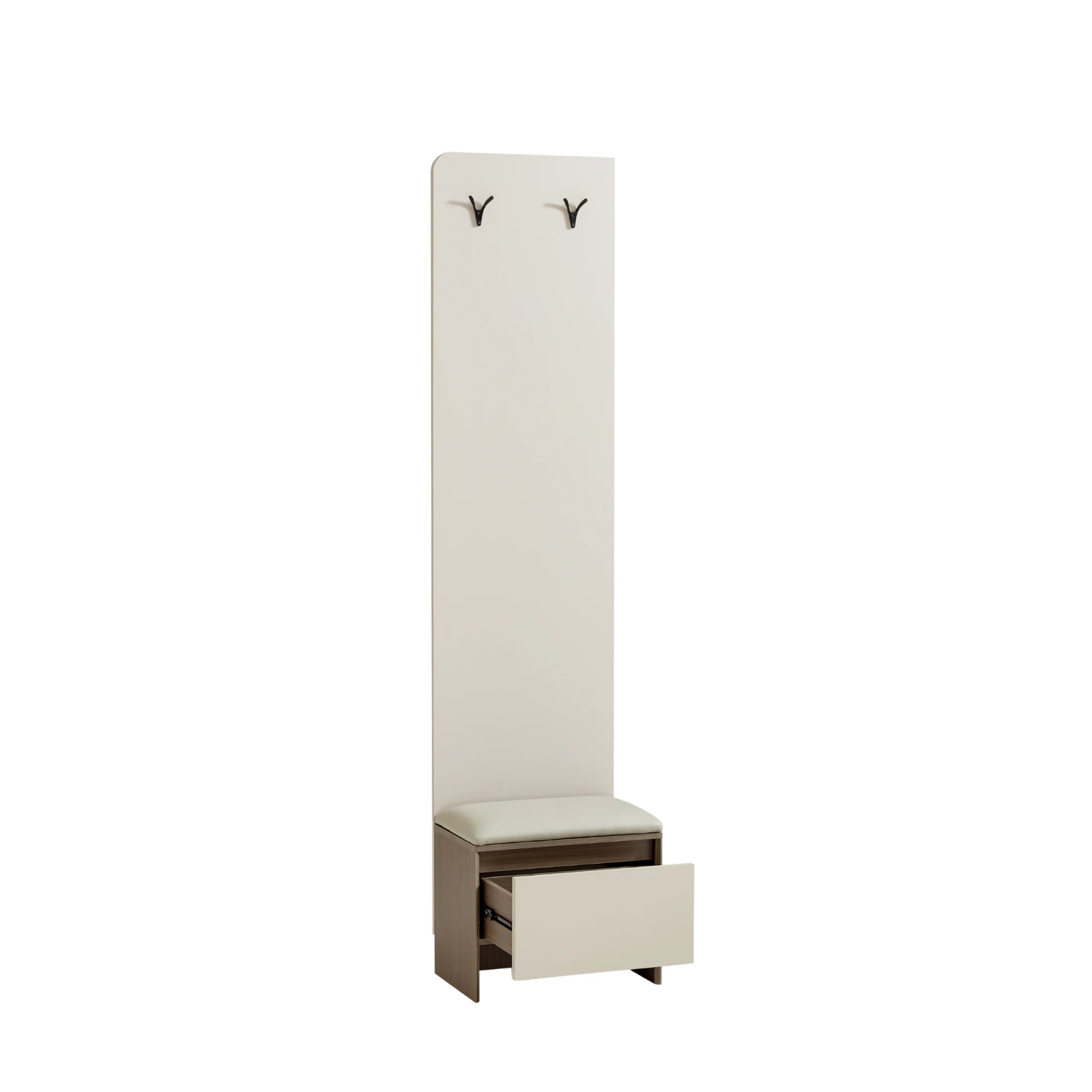Linspire Vanko Shoe Bench with Panel and Hooks