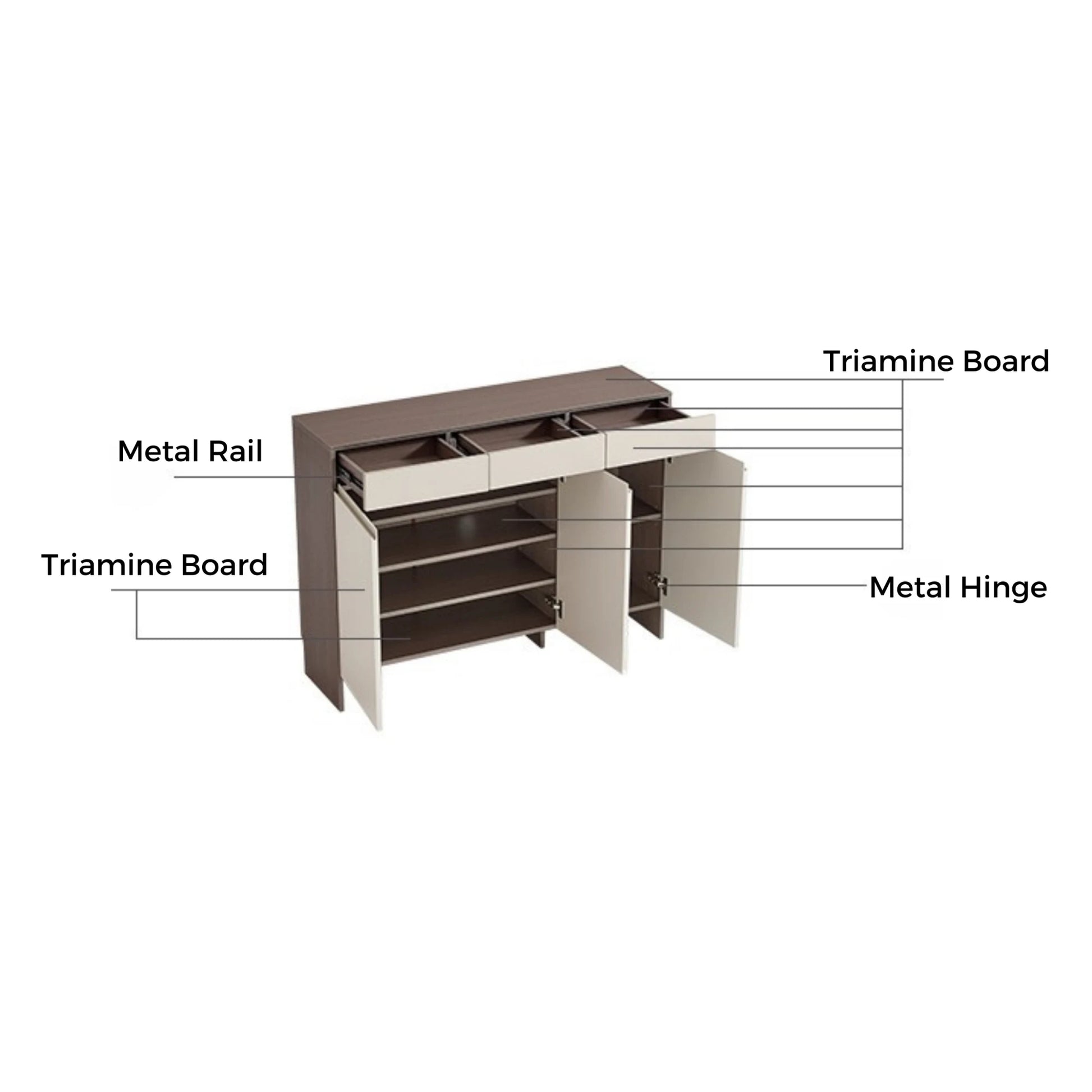 Linspire Vanko Shoe Cabinet, W120cm
