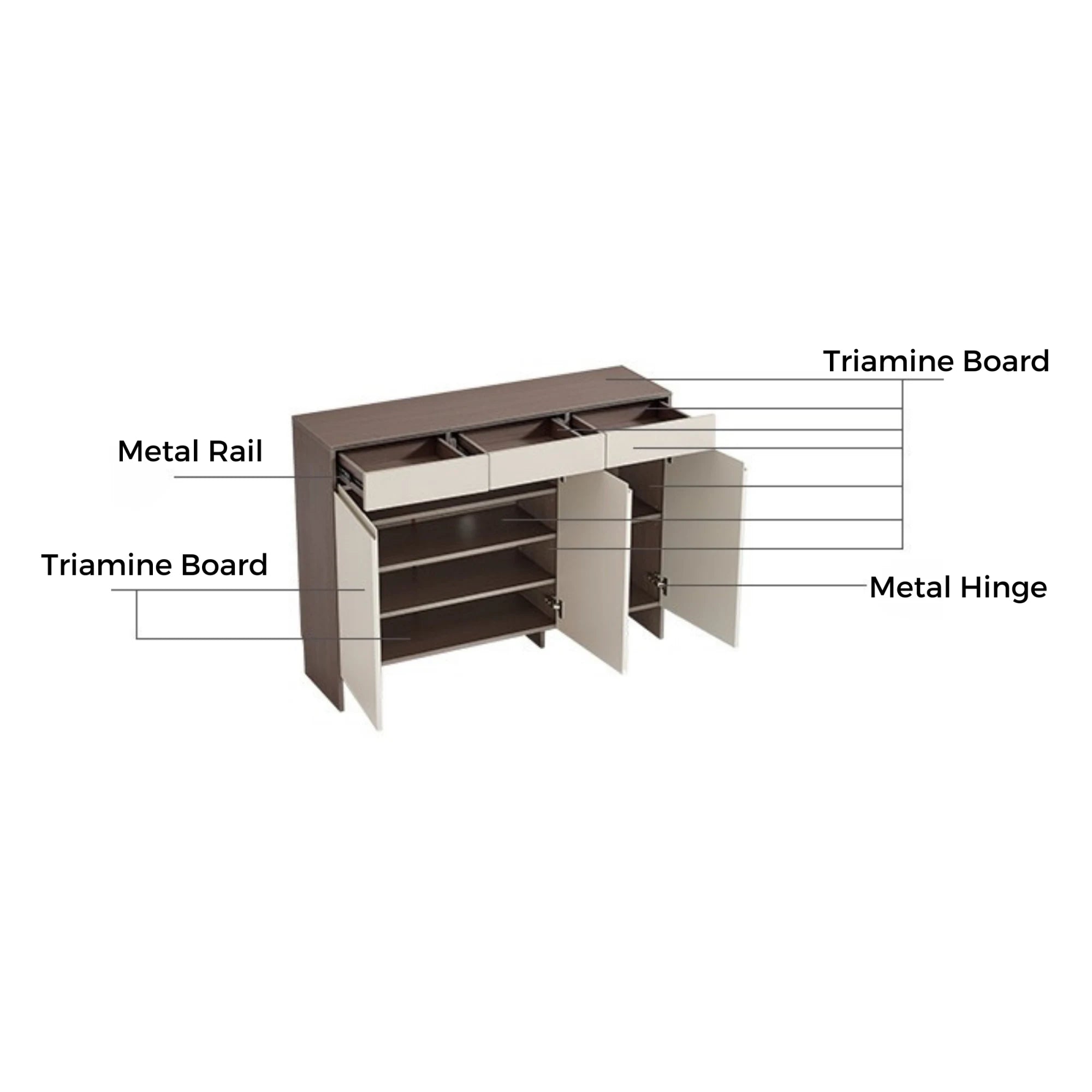 Linspire Vanko Shoe Cabinet, W120cm