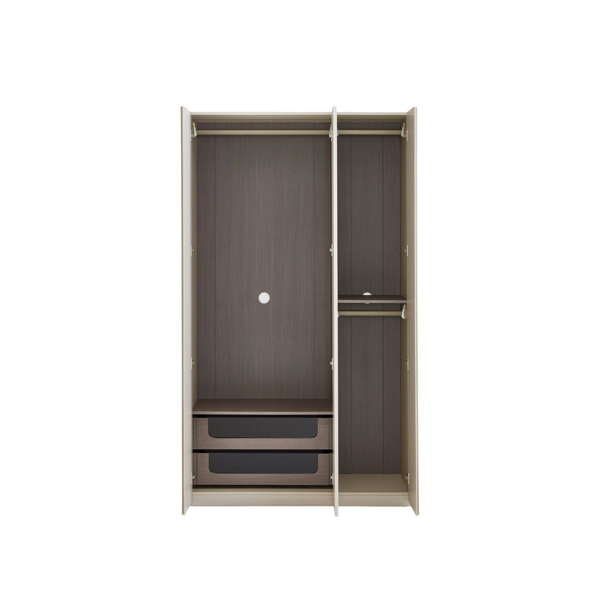 Linspire Vanko 3-Door Wardrobe with Drawers