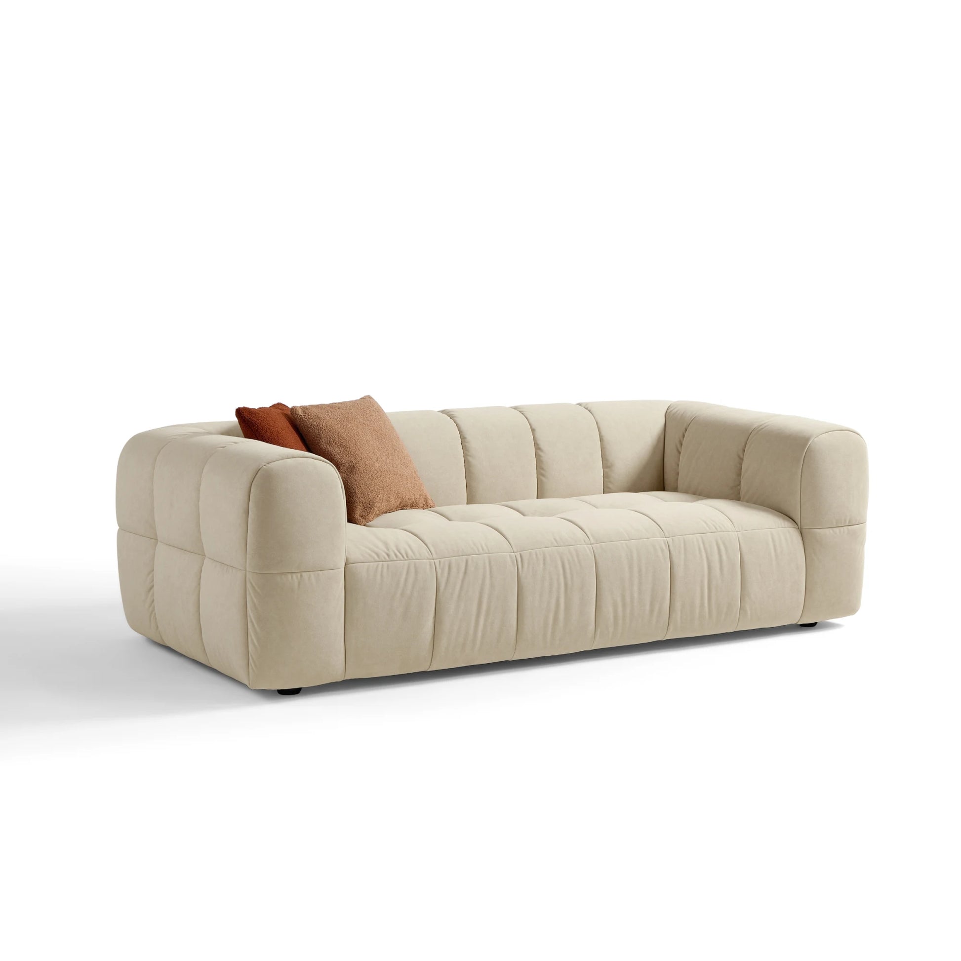 Linspire Yeliz Leathaire 3-Seater Sofa
