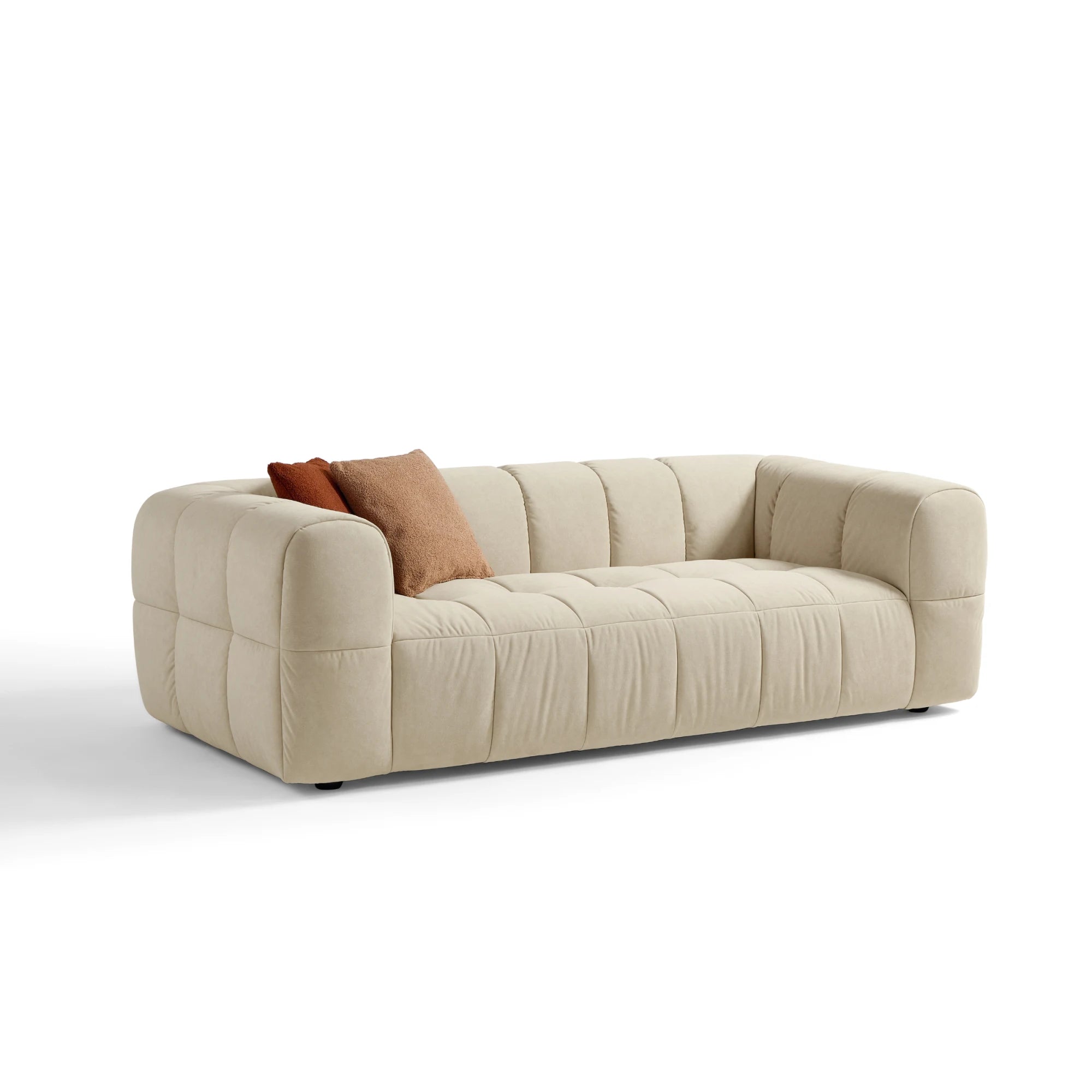 Linspire Yeliz Leathaire 3-Seater Sofa