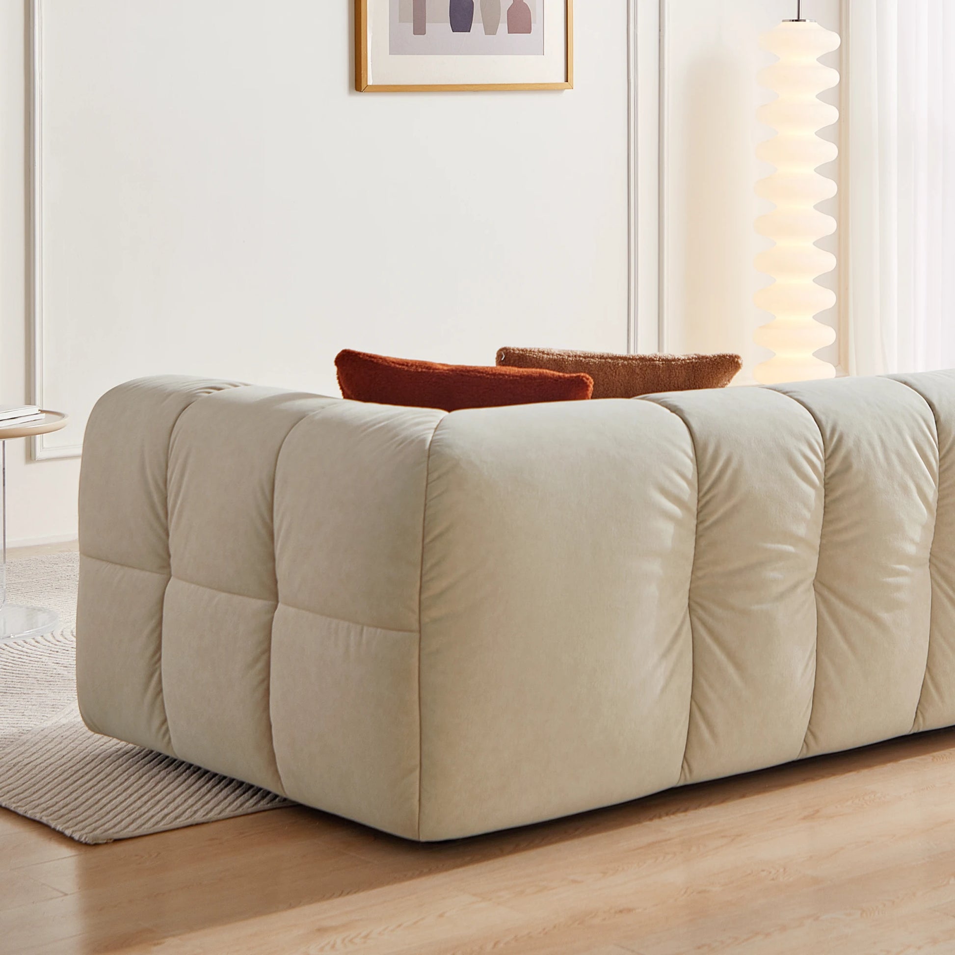 Linspire Yeliz Leathaire 3-Seater Sofa