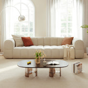 Linspire Yeliz Leathaire 4-Seater Sofa