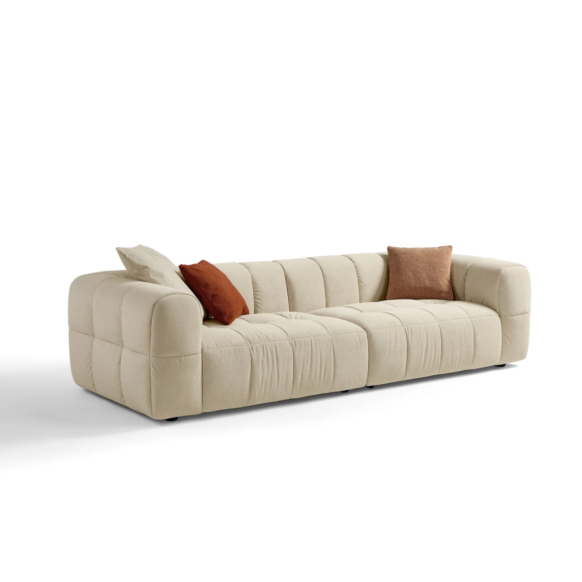 Linspire Yeliz Leathaire 4-Seater Sofa