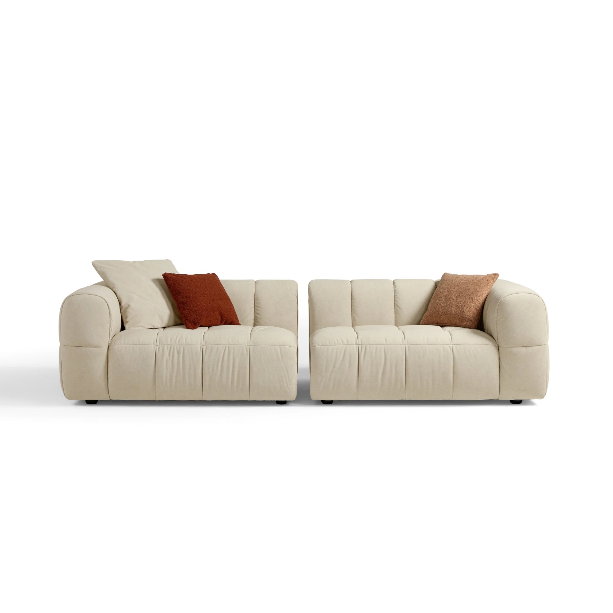 Linspire Yeliz Leathaire 4-Seater Sofa