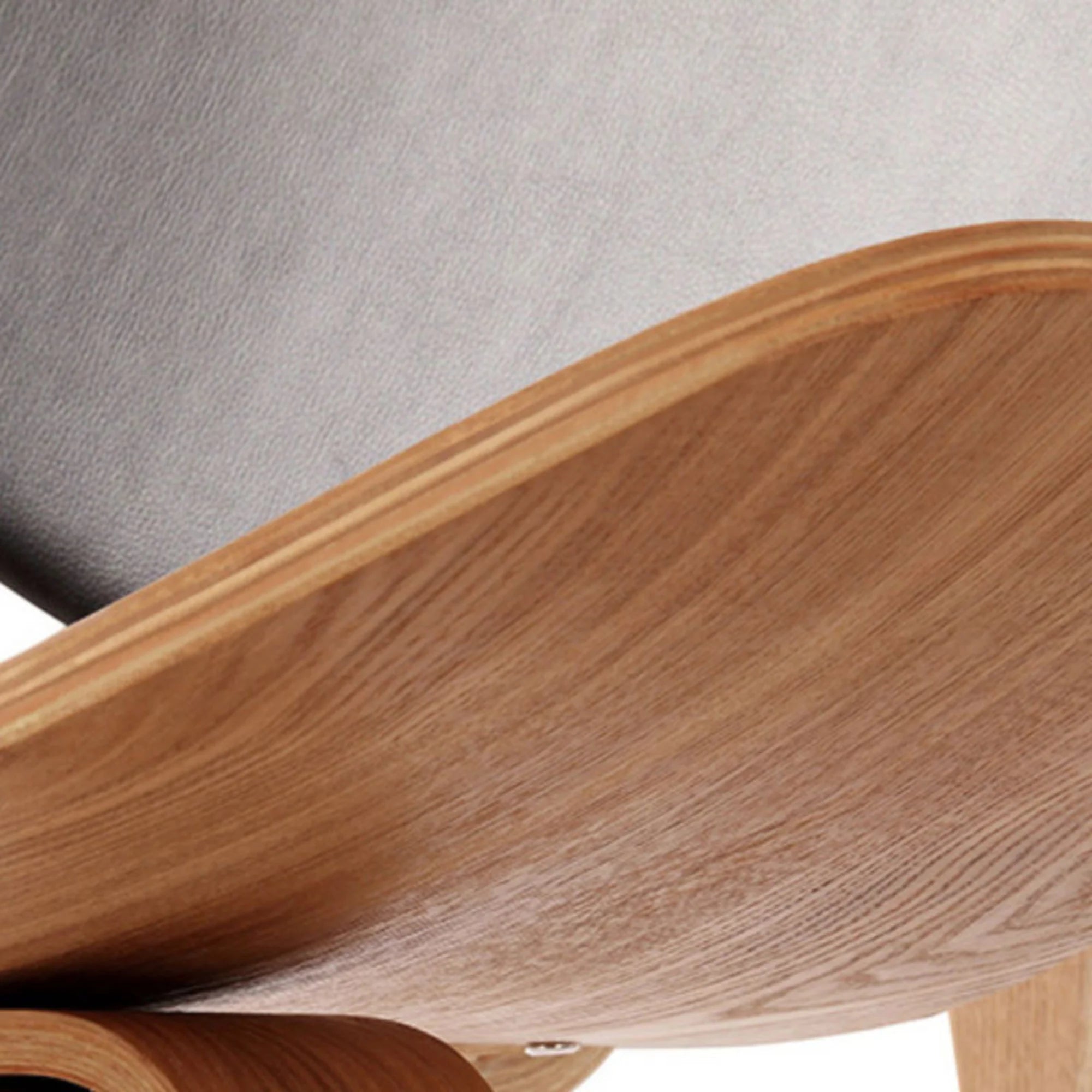 MODE Hans Wegner Shell Chair CH07 Replica, Black & Natural Wood