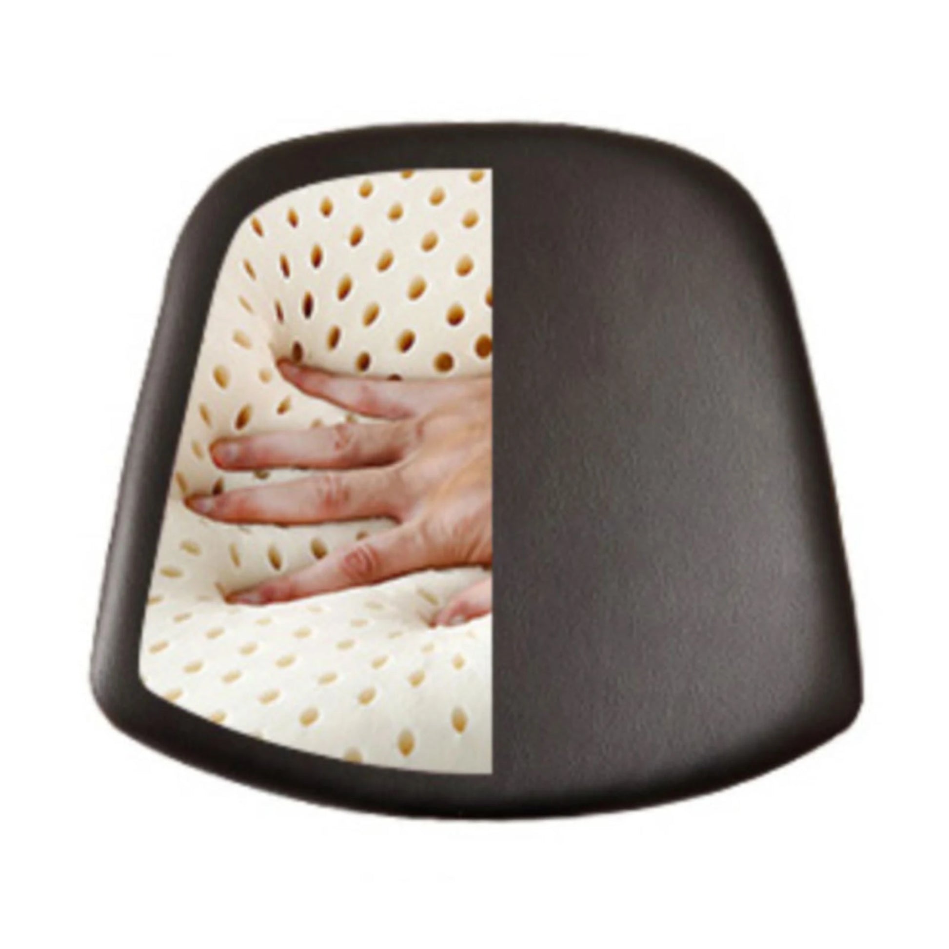 MODE Hans Wegner Shell Chair CH07 Replica, Black & Natural Wood