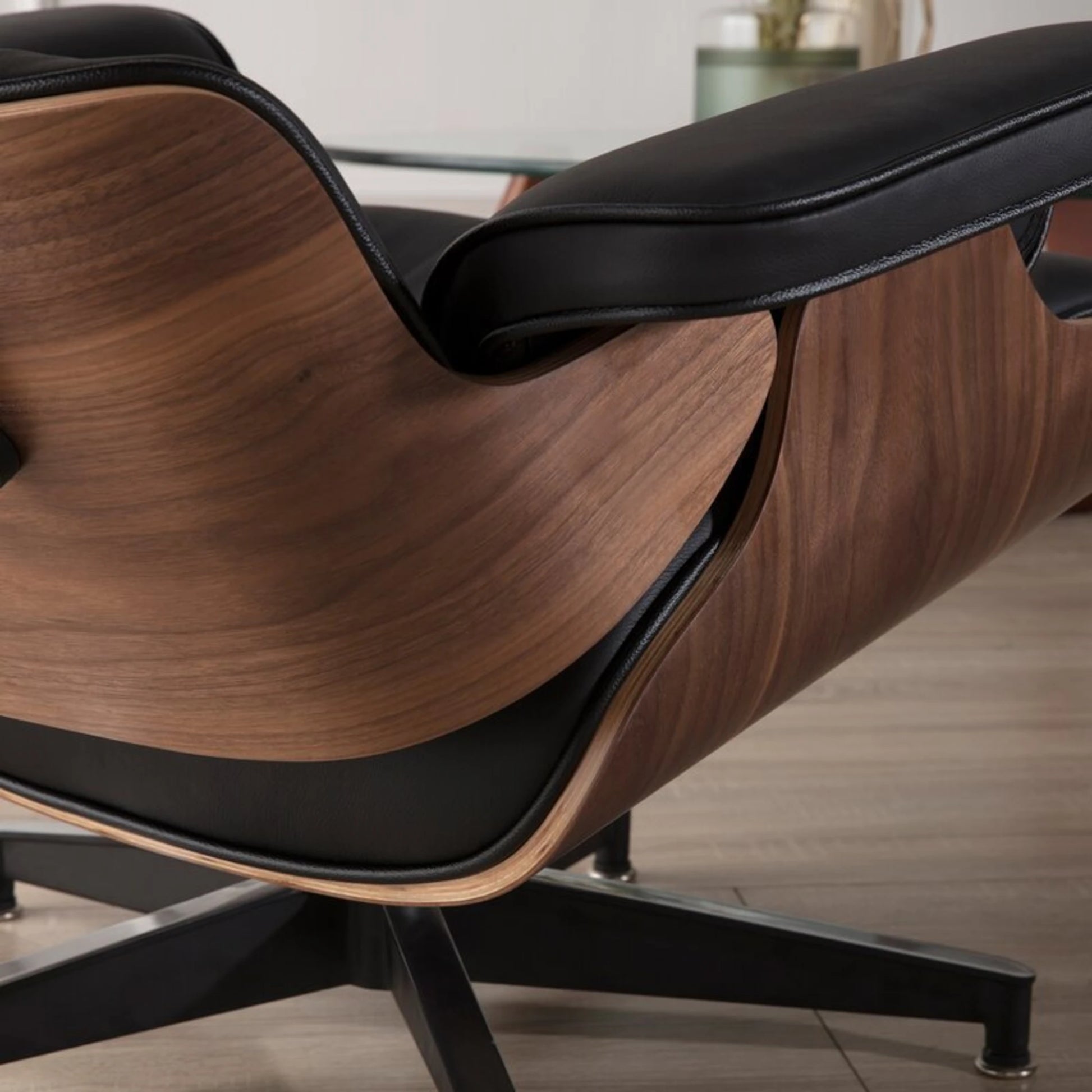 MODE Eames Lounge Chair with Ottoman Replica