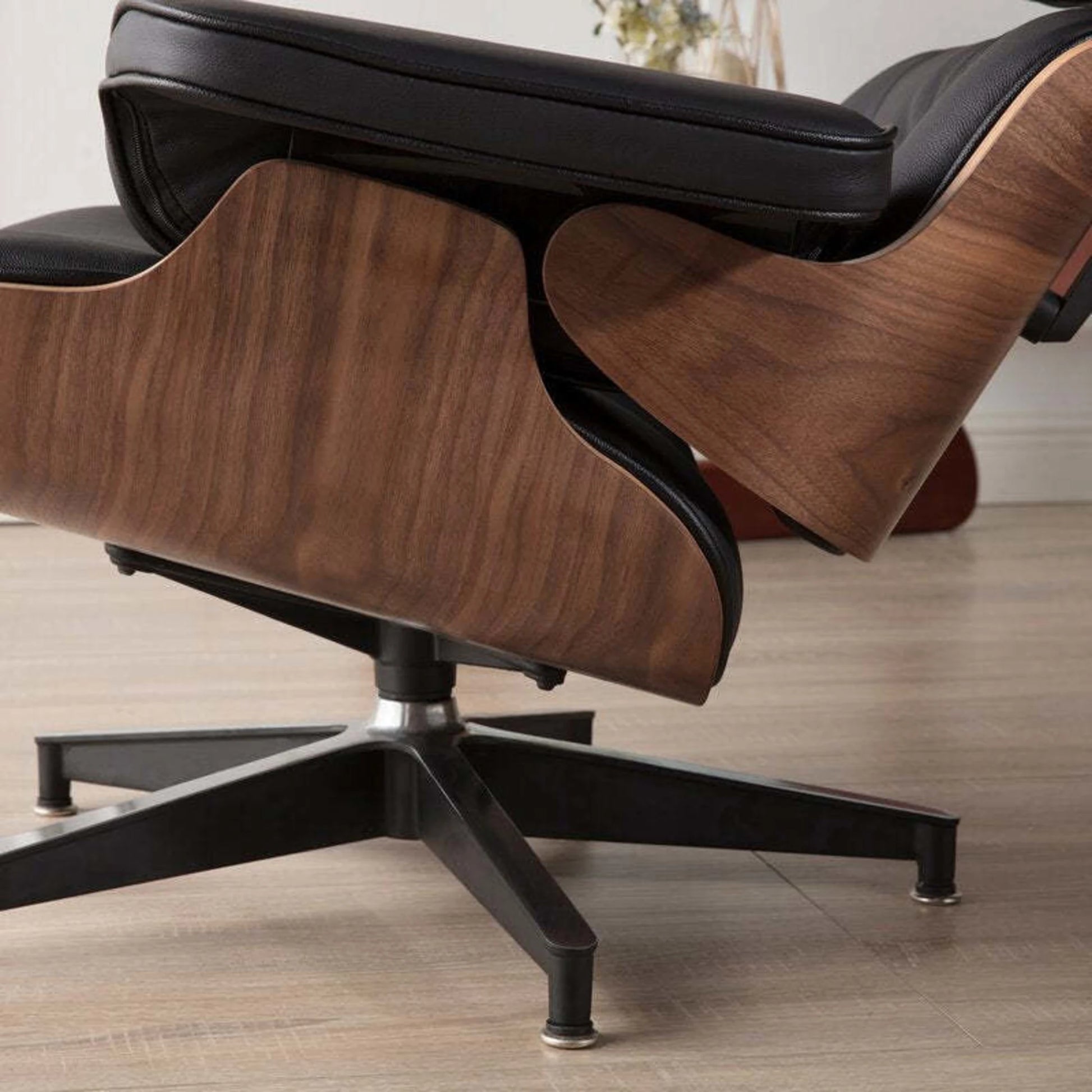 MODE Eames Lounge Chair with Ottoman Replica