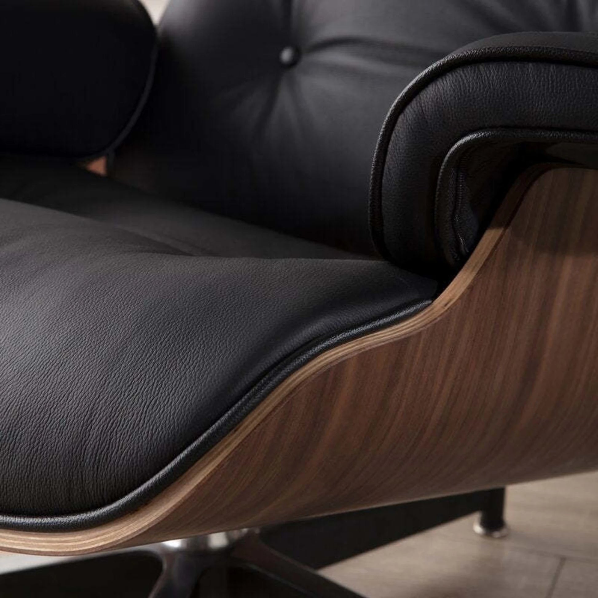 MODE Eames Lounge Chair with Ottoman Replica
