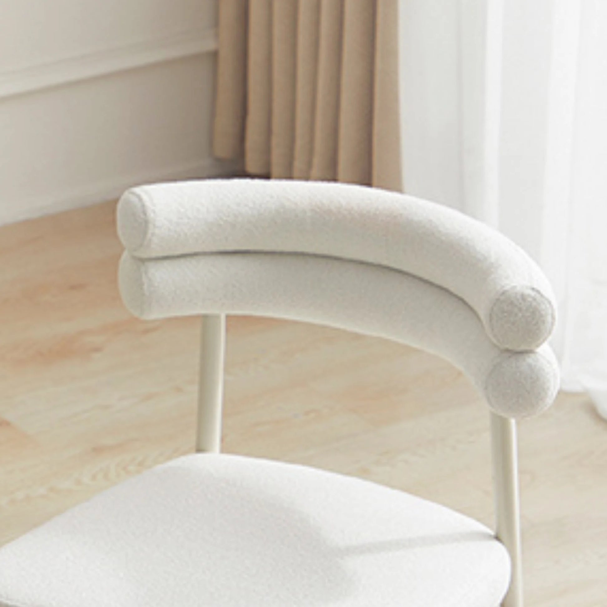 Linspire Flova Dining Table Set, 140cm, Off-White & Creamy White