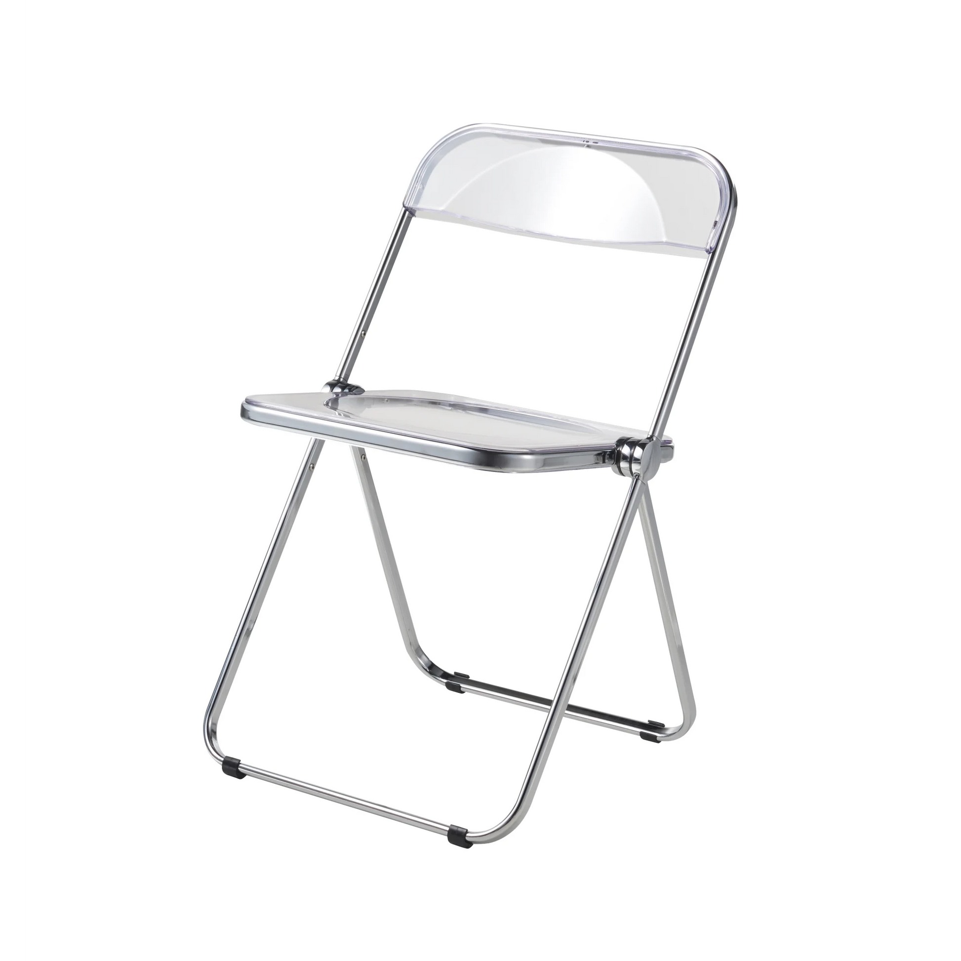 MODE Larkin Acrylic Folding Dining Chair, Transparent