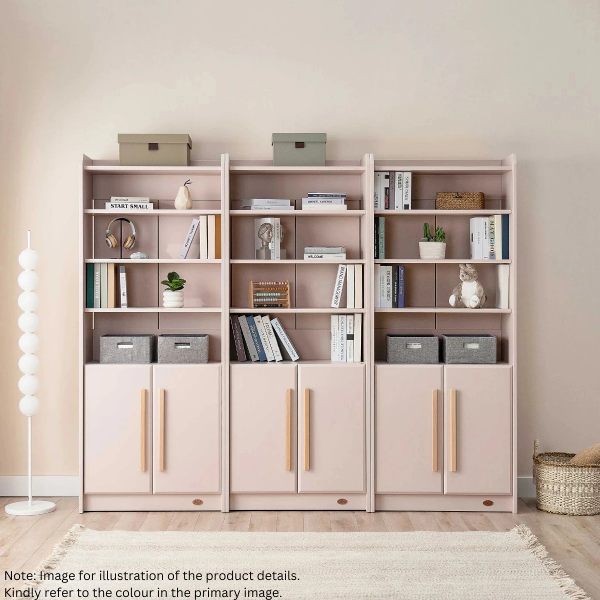 Boori Casa Kids Storage Bookcase, Barley White