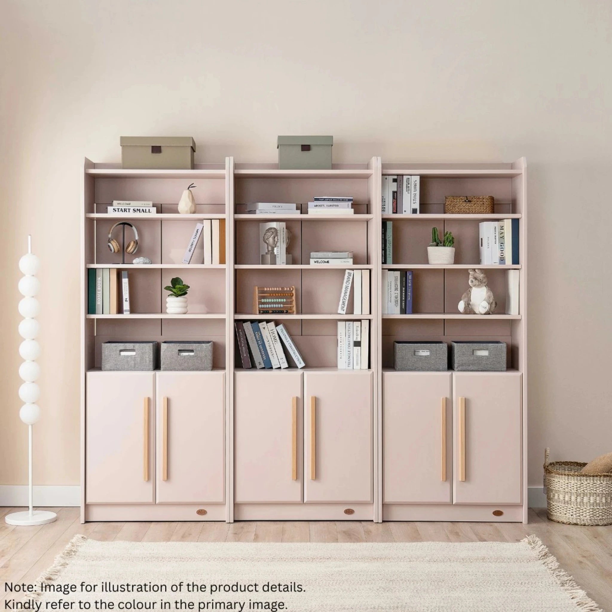 Boori Casa Kids Storage Bookcase, Barley White