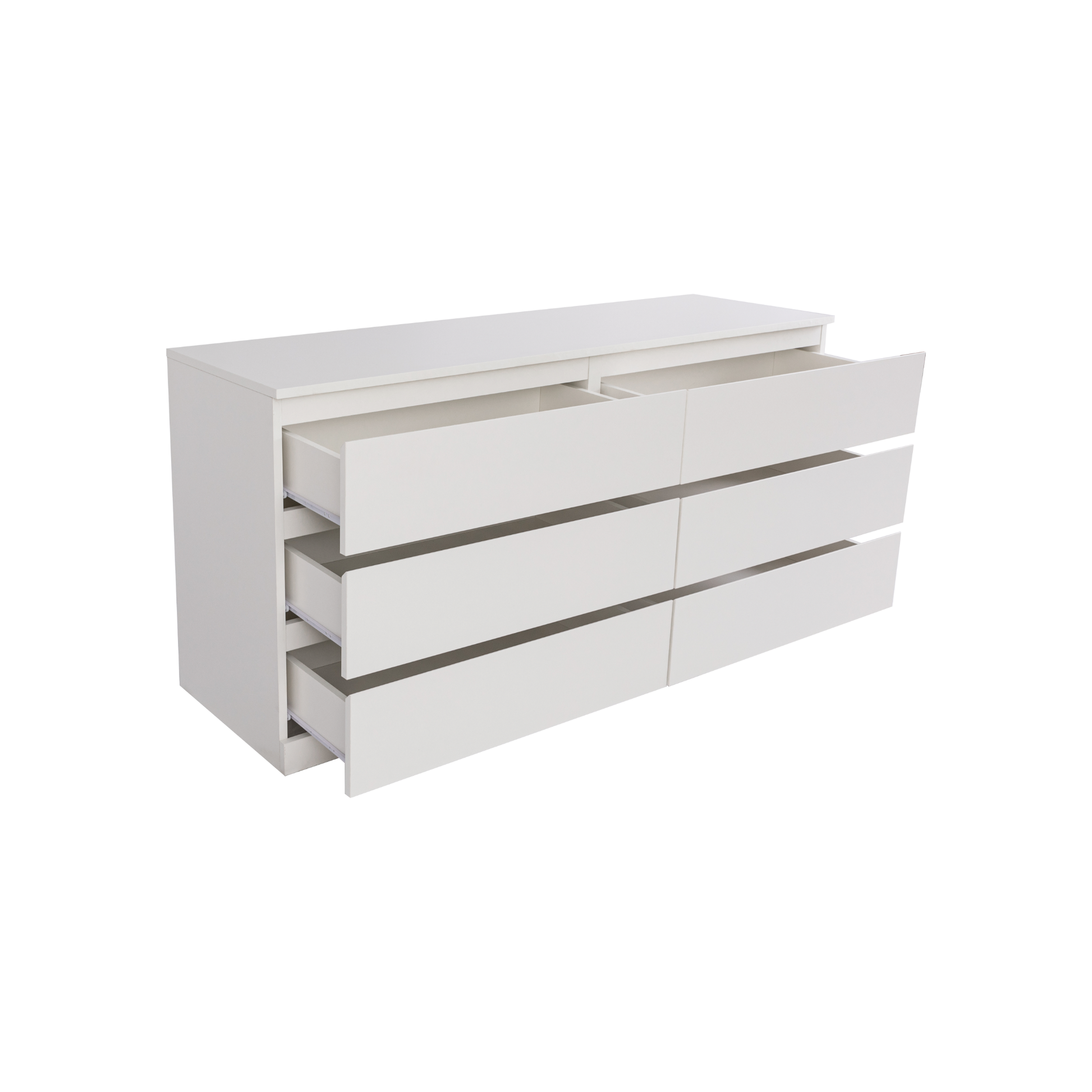 Loft Ensio Chest of 6 Drawers, Lowboy, Off-White