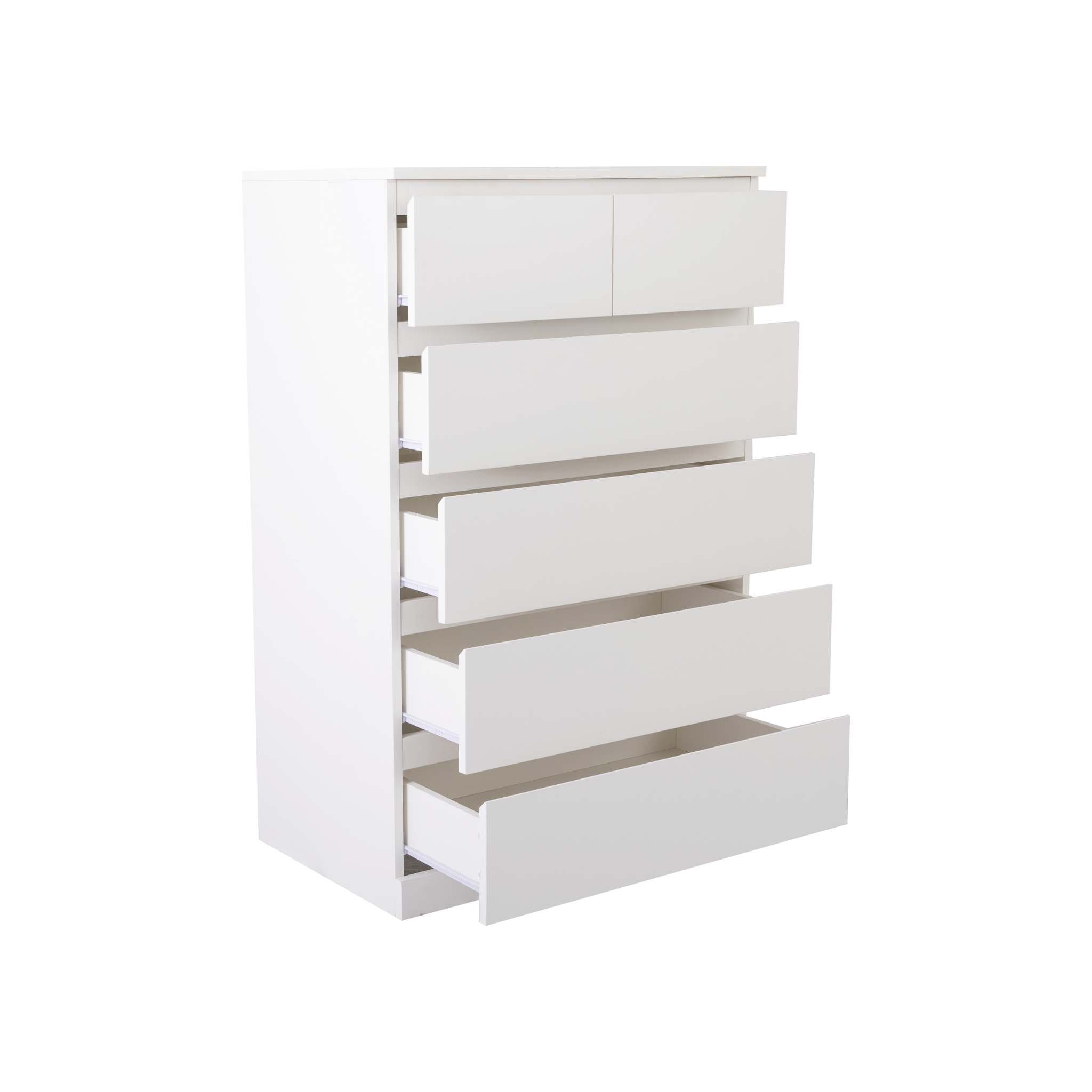 Loft Ensio Chest of 6 Drawers, Tallboy, Off-White