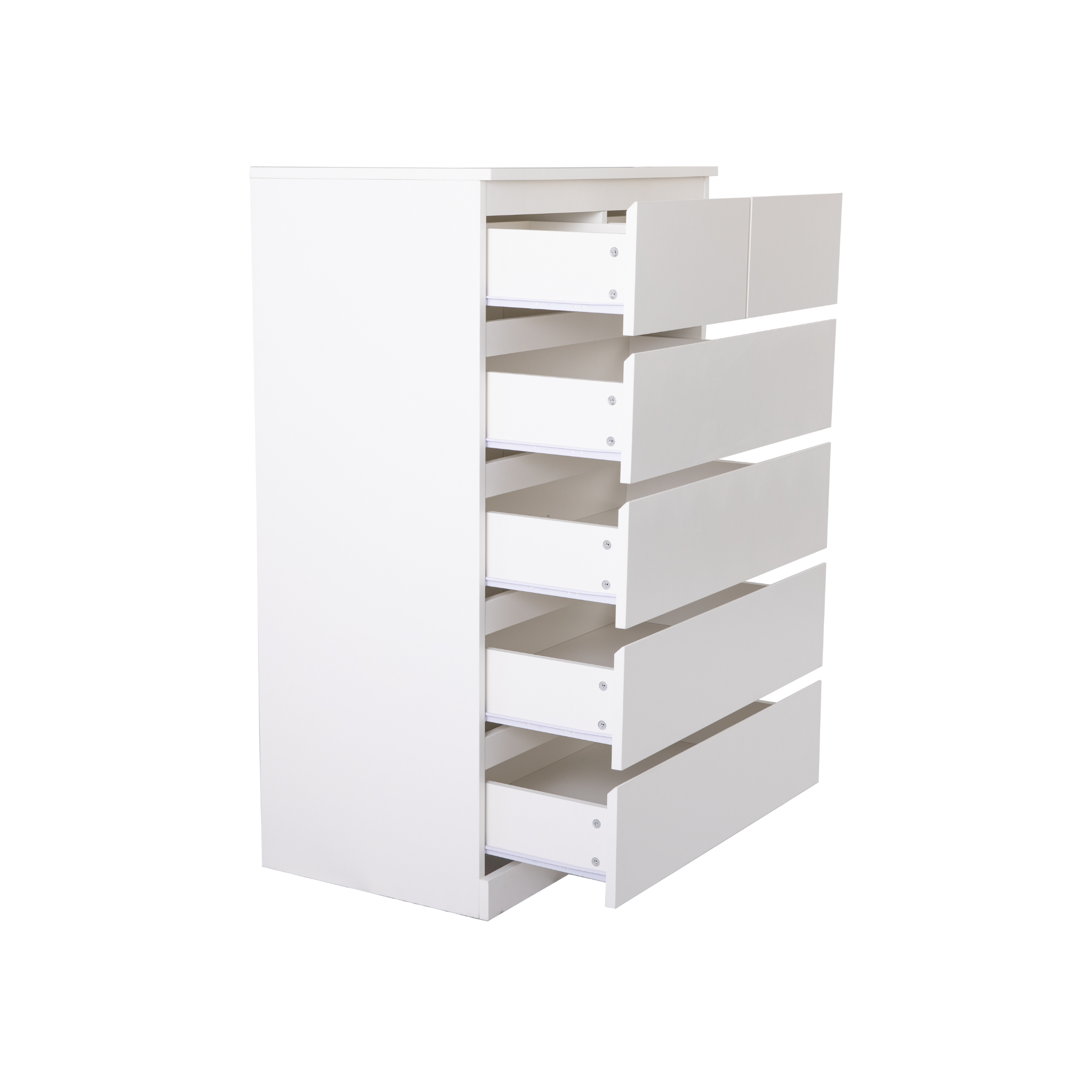 Loft Ensio Chest of 6 Drawers, Tallboy, Off-White