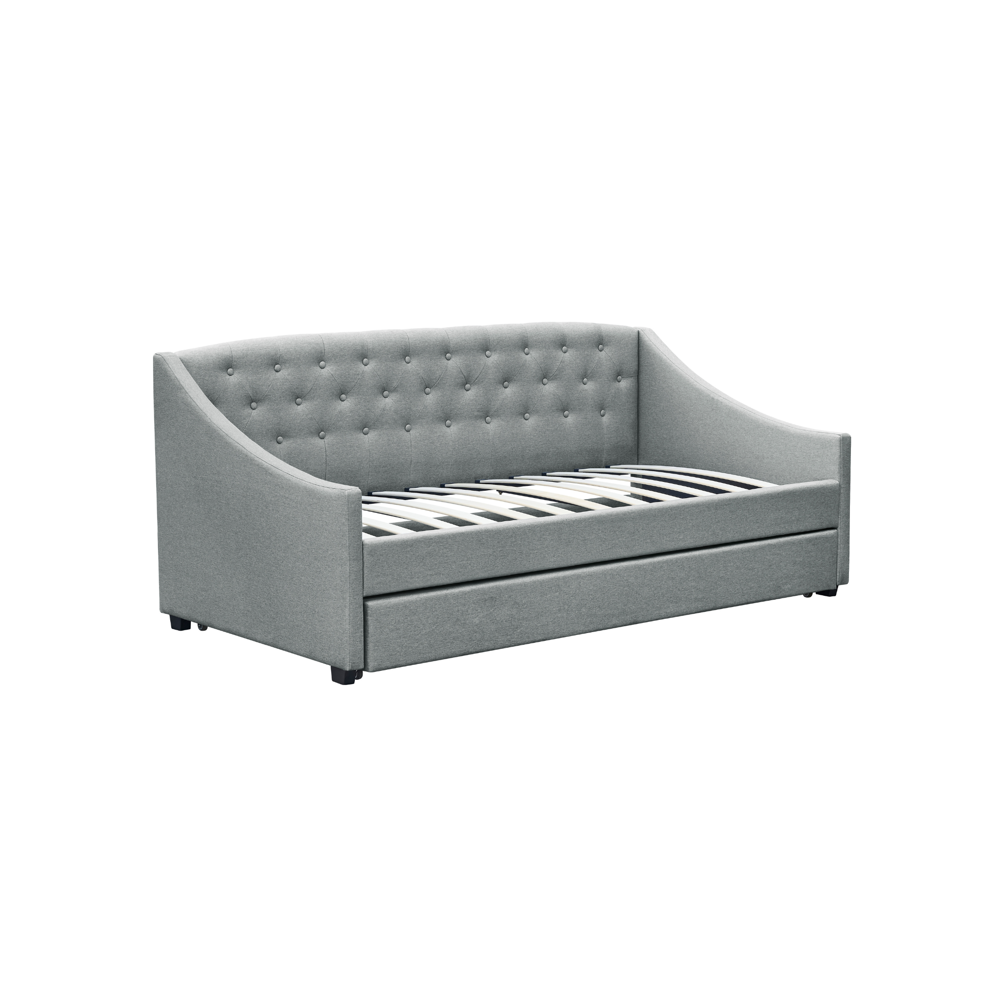 MODE Trina Fabric Trundle Daybed, NZ Single