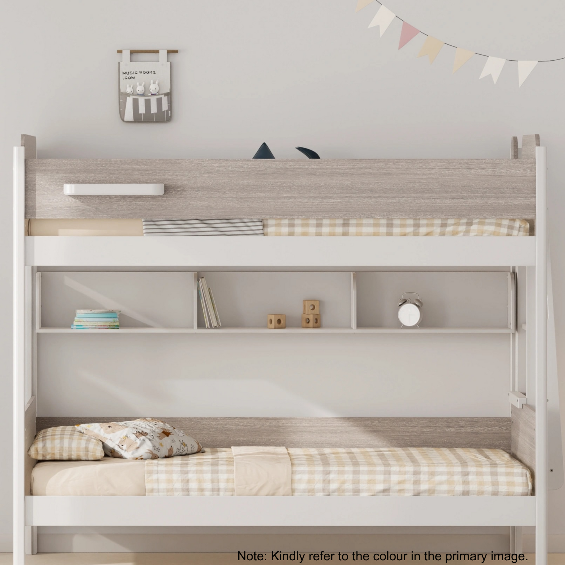 Boori Natty Bookshelf for Single Bunk, Beech