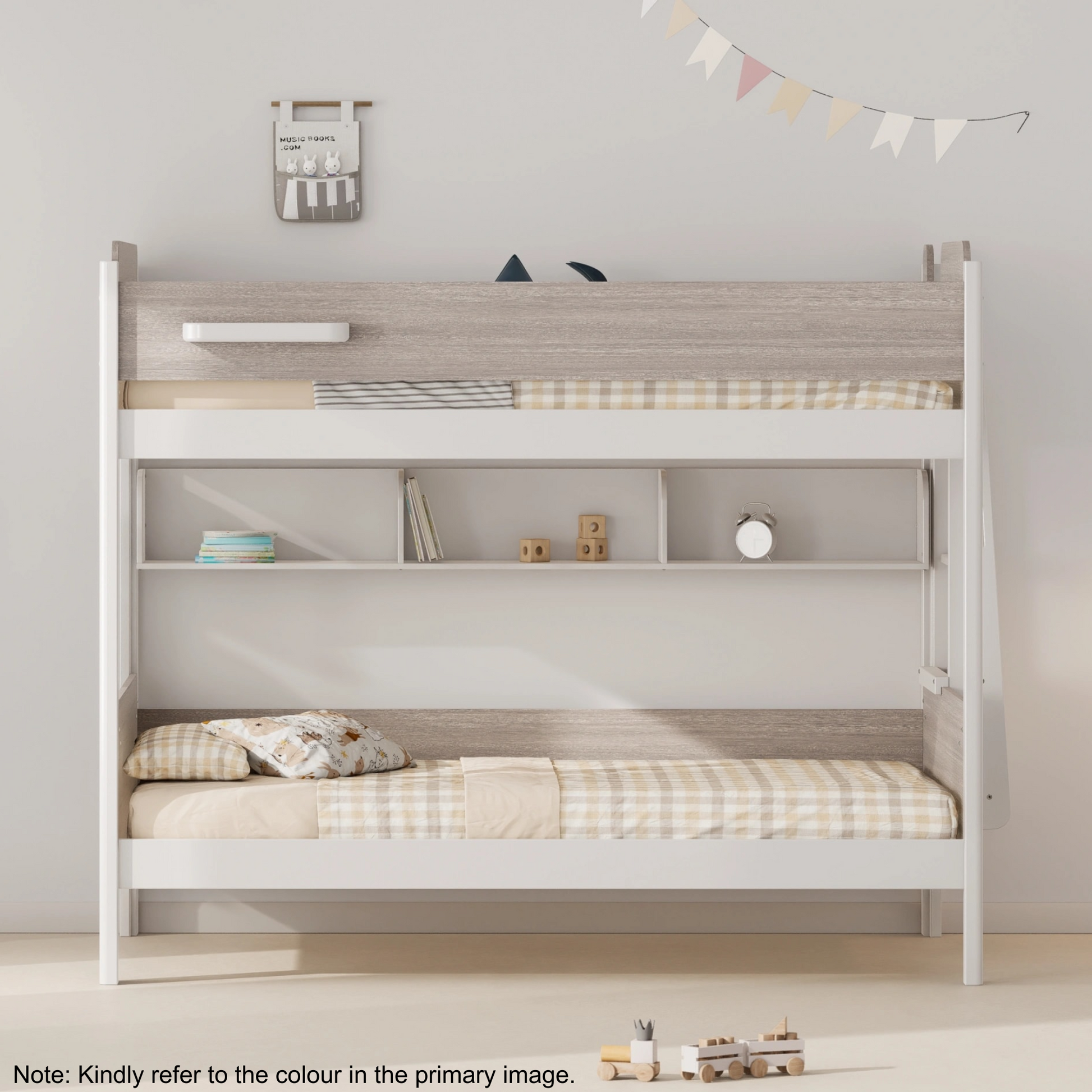 Boori Natty Bookshelf for Single Bunk, Beech