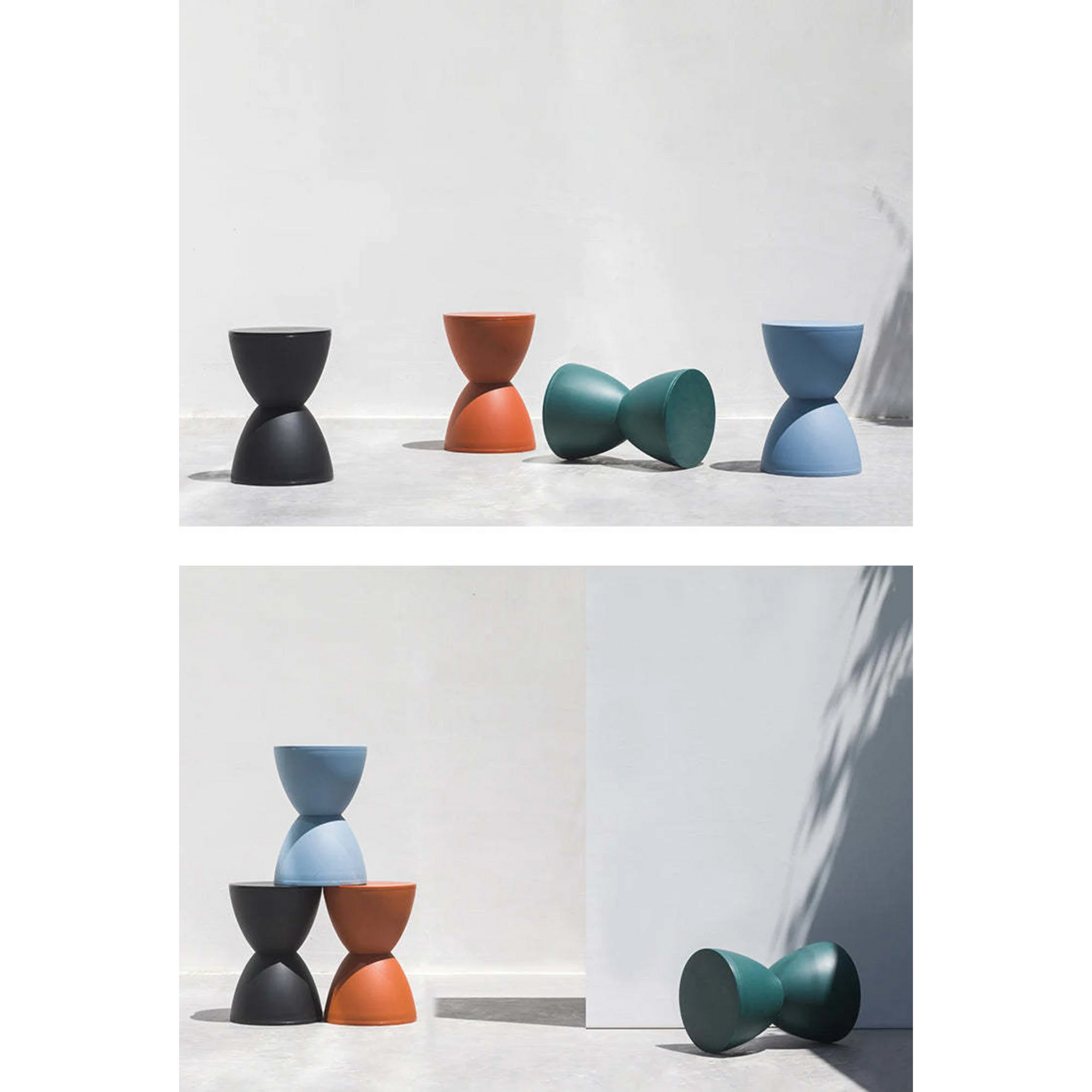 MODE Philippe Starck Prince Stool Replica, Dark Teal