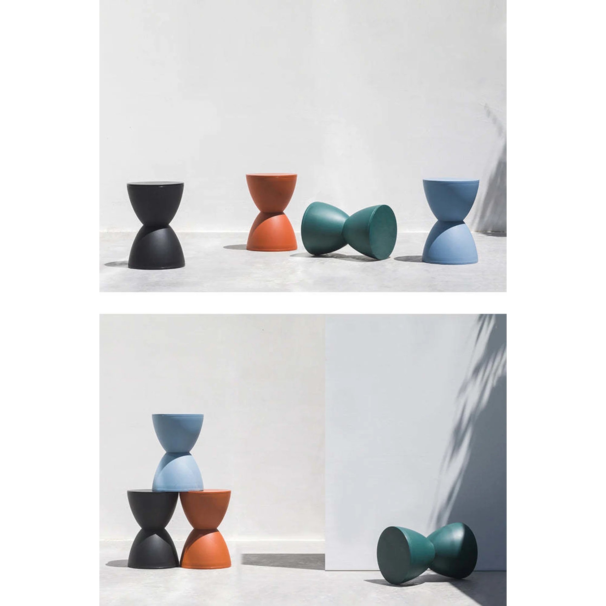 MODE Philippe Starck Prince Stool Replica, Dark Teal