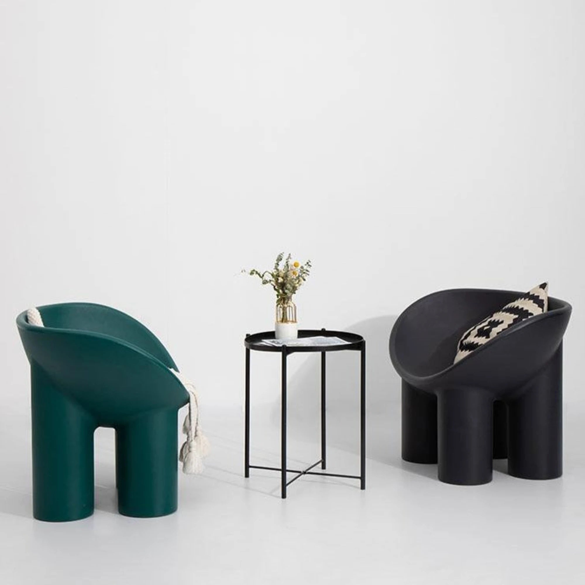 MODE Faye Toogood Roly Poly Chair Replica, Black