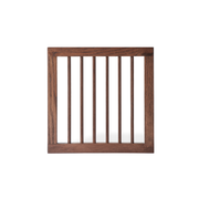 Solidwood Gleam Slatted Bookcase Door, Walnut Oak