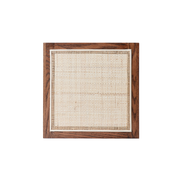 Solidwood Gleam Rattan Bookcase Door, Walnut Oak