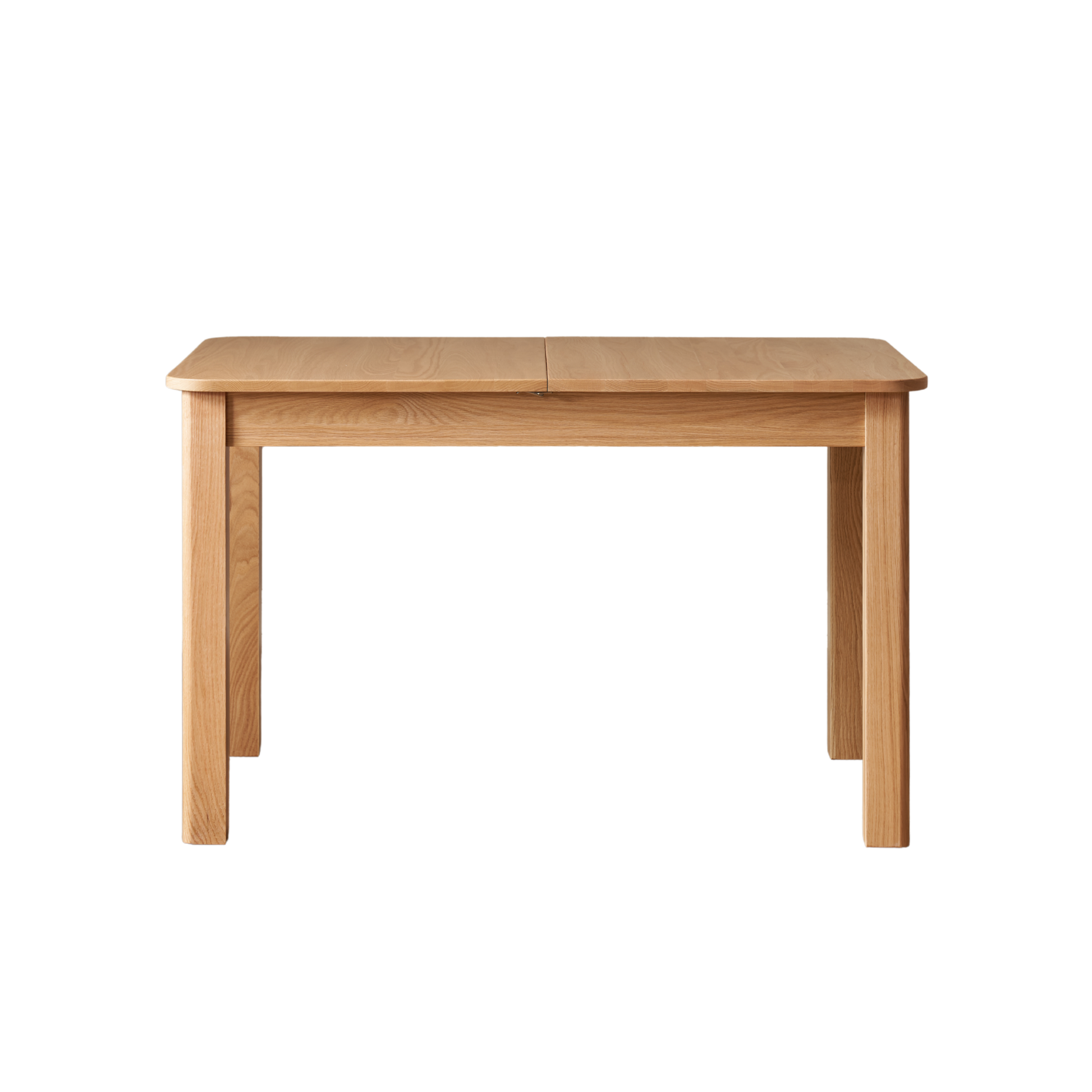 Solidwood Hemura Extendable Dining Table, Oak