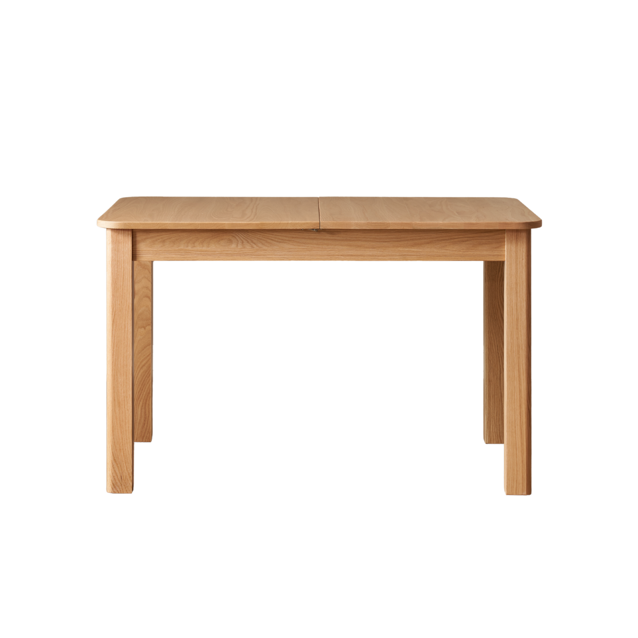 Solidwood Hemura Extendable Dining Table, Oak