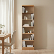 Solidwood Hemura Shelving Unit Module, Oak, W60cm