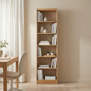 Solidwood Hemura Shelving Unit Module, Oak, 60cm