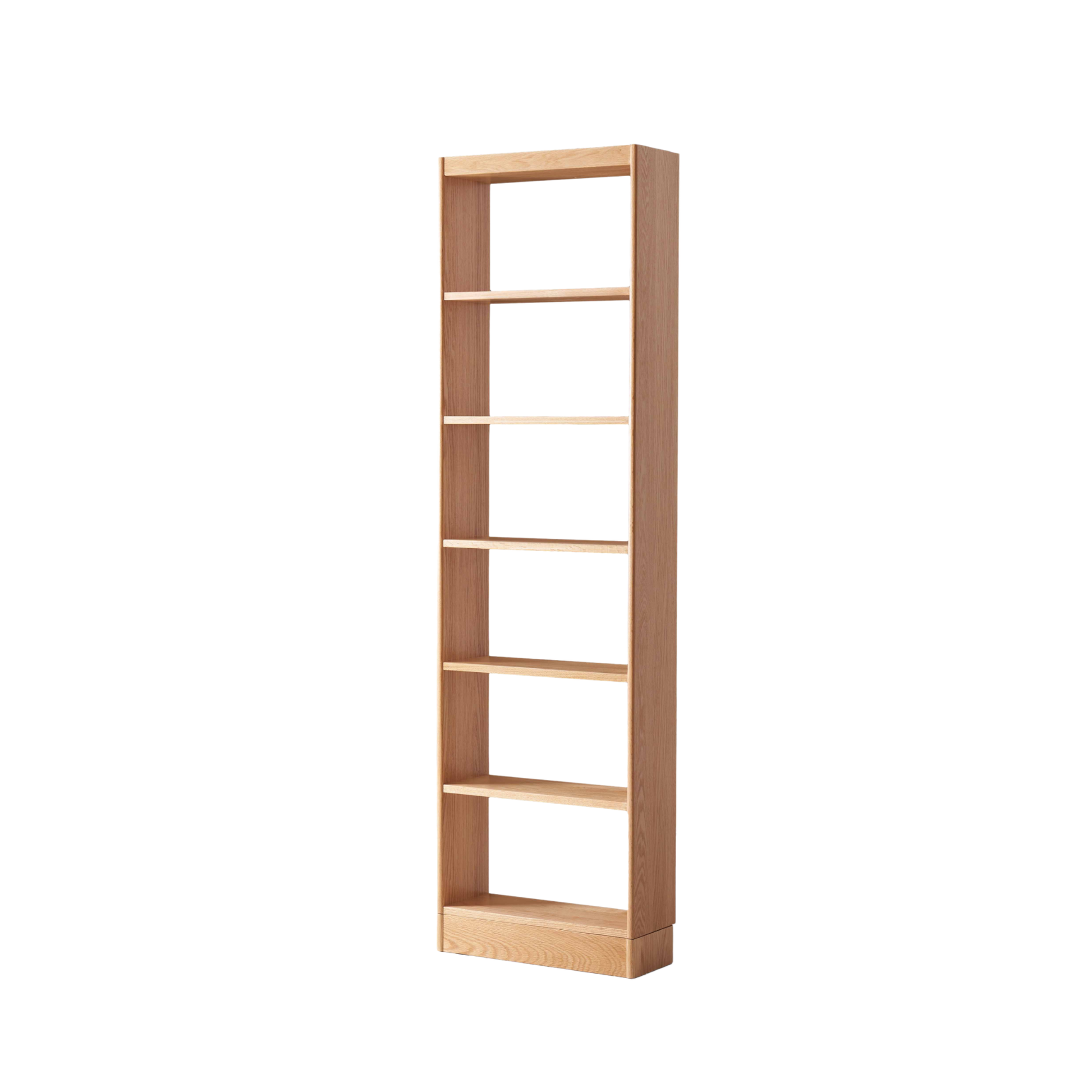 Solidwood Hemura Shelving Unit Module, Oak, 60cm