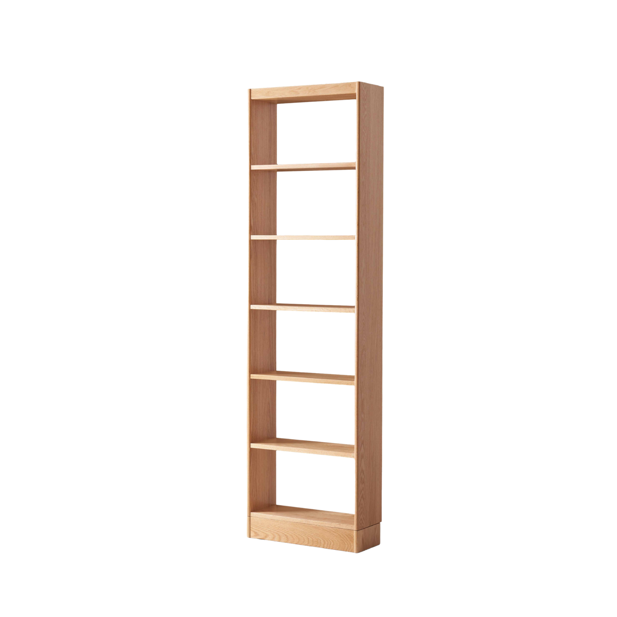 Solidwood Hemura Shelving Unit Module, Oak, 60cm