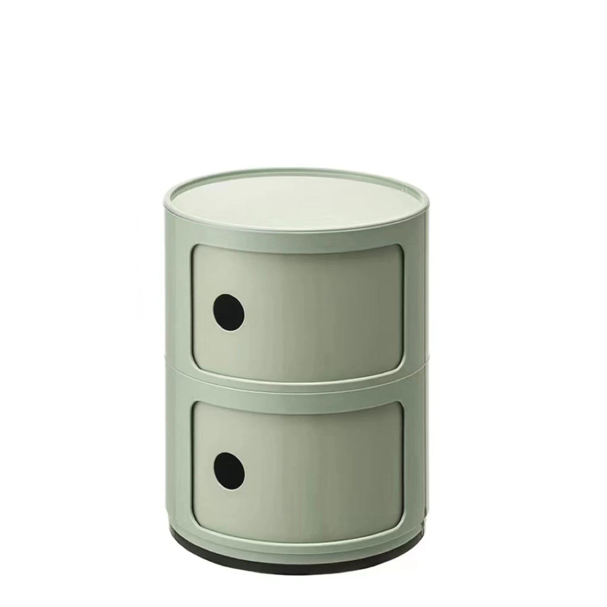 MODE Anna Ferrieri Componibili 2 Tier Storage Unit Replica, 32x40CM, Matcha Green