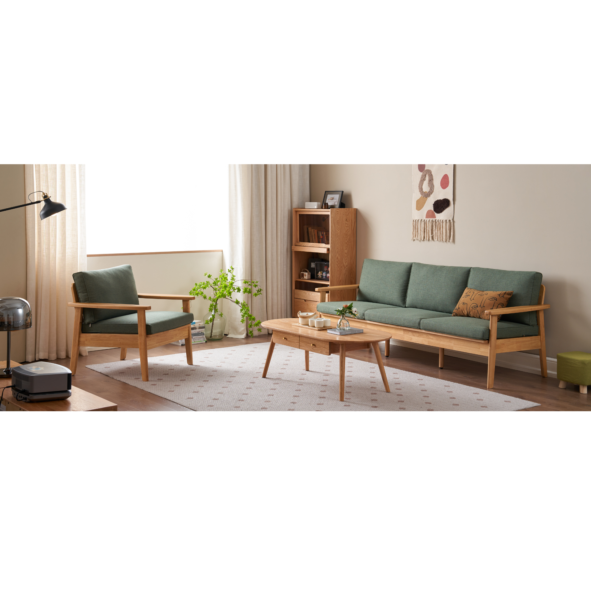 Solidwood Jinova Armchair