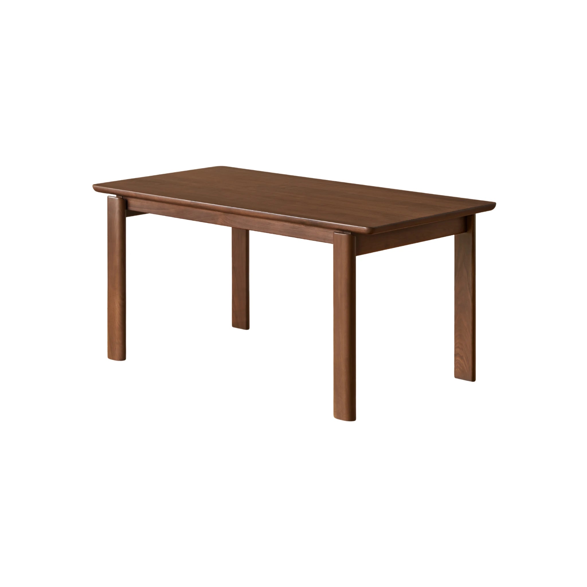 Solidwood Lucca Dining Table, American Black Walnut