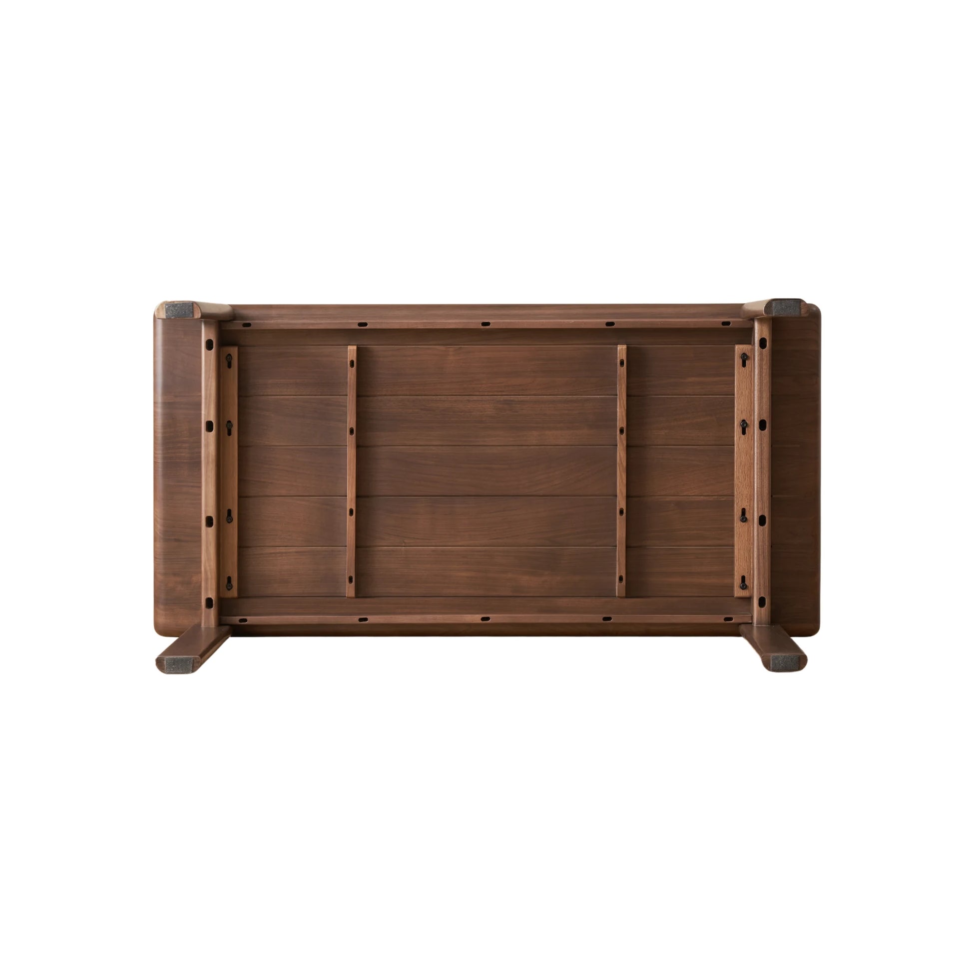 Solidwood Lucca Dining Table, American Black Walnut