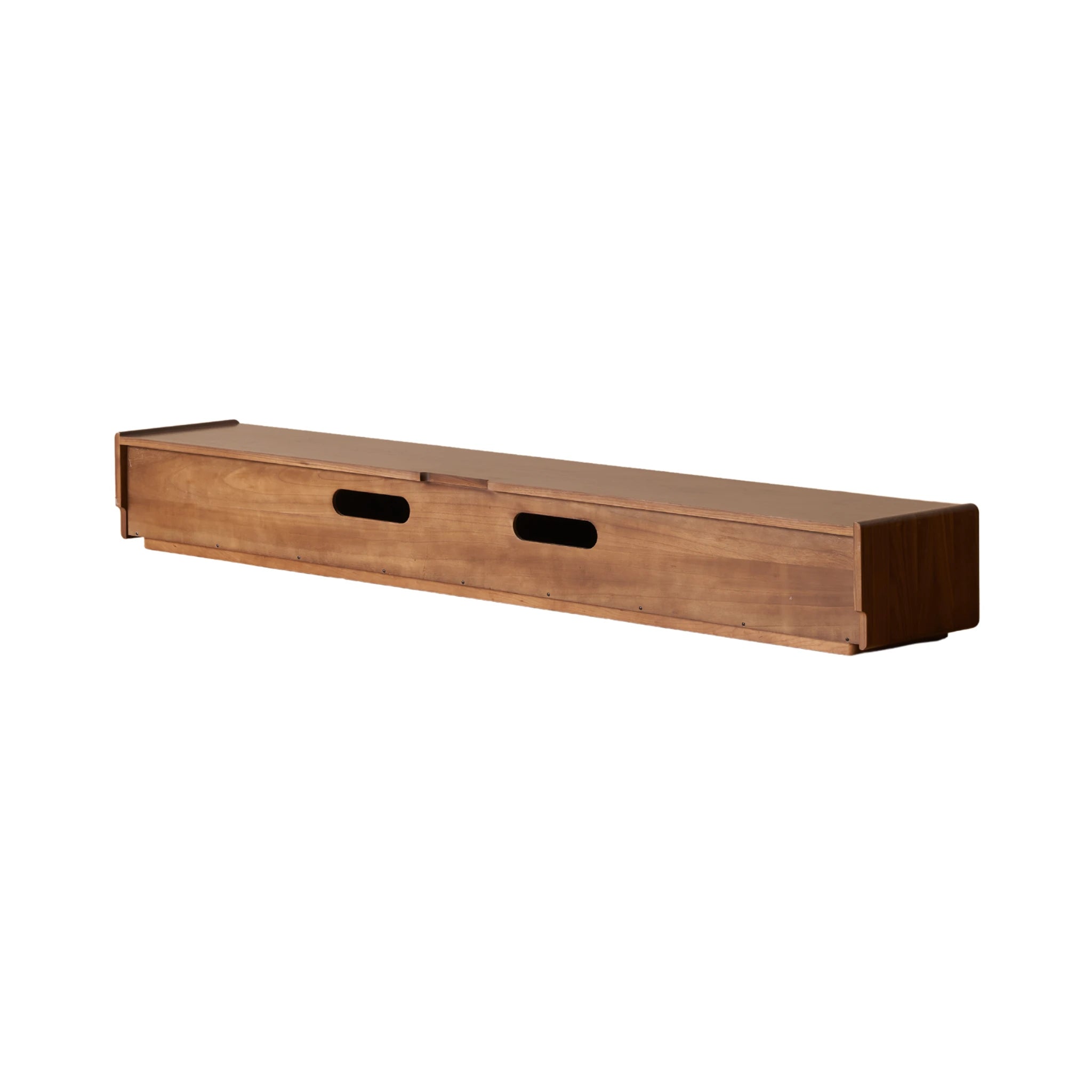 Solidwood Lucca Entertainment Unit, 220cm, American Black Walnut