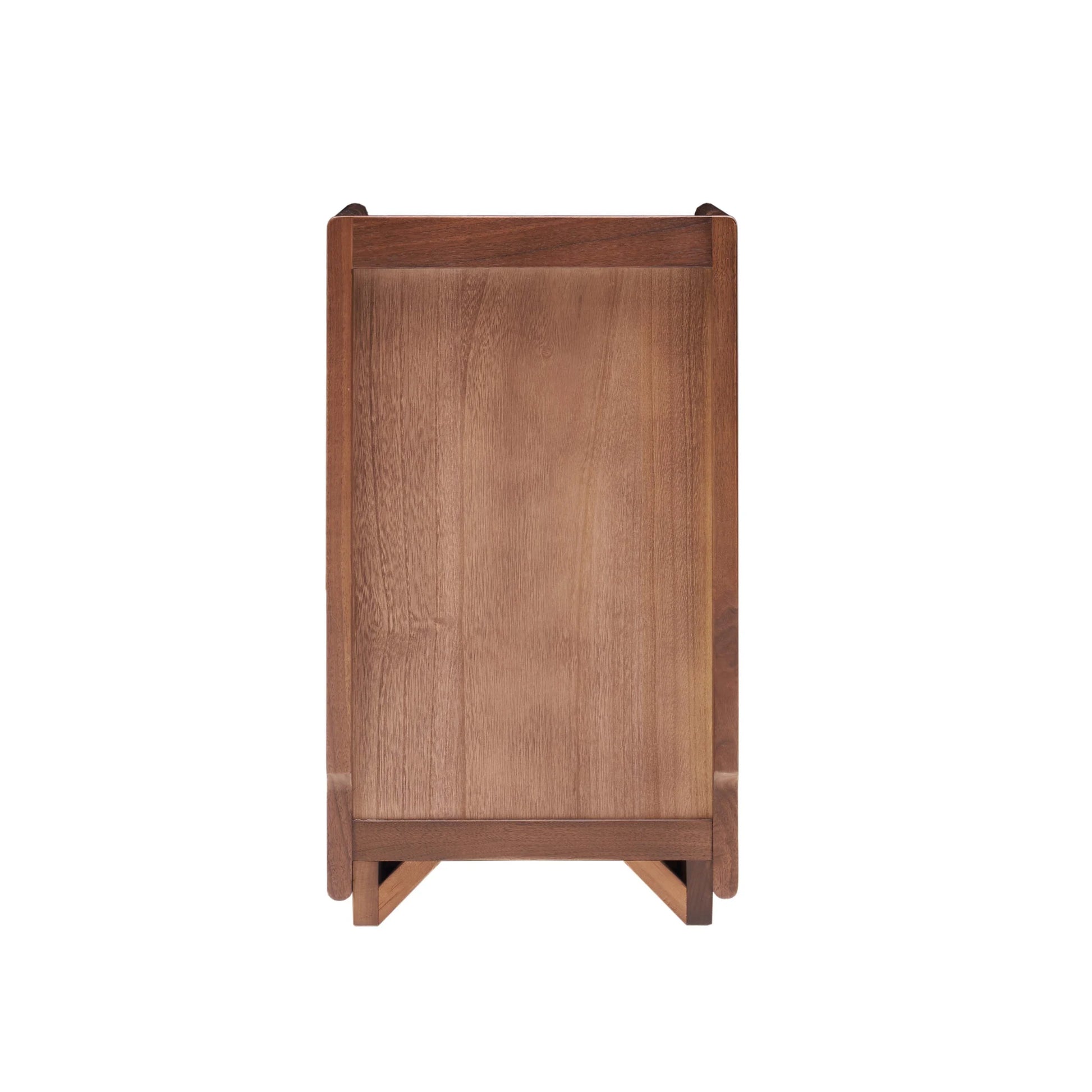 Solidwood Luxembourg Bedside Table, American Black Walnut, Tall