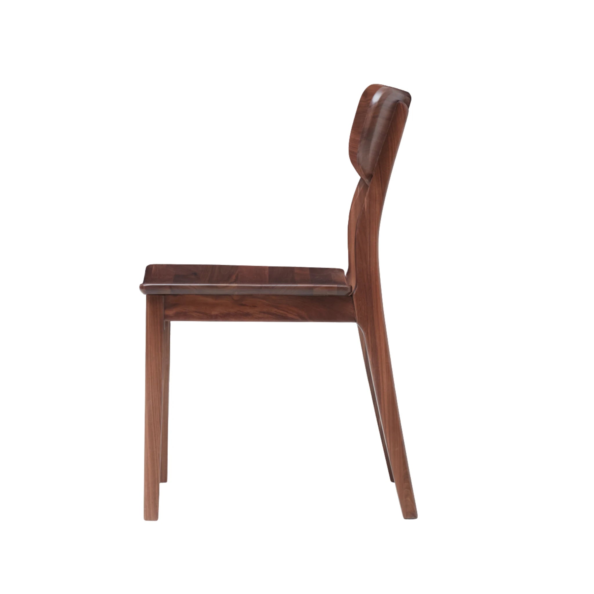 Solidwood Luxembourg Dining Chair, American Black Walnut, Set of 2