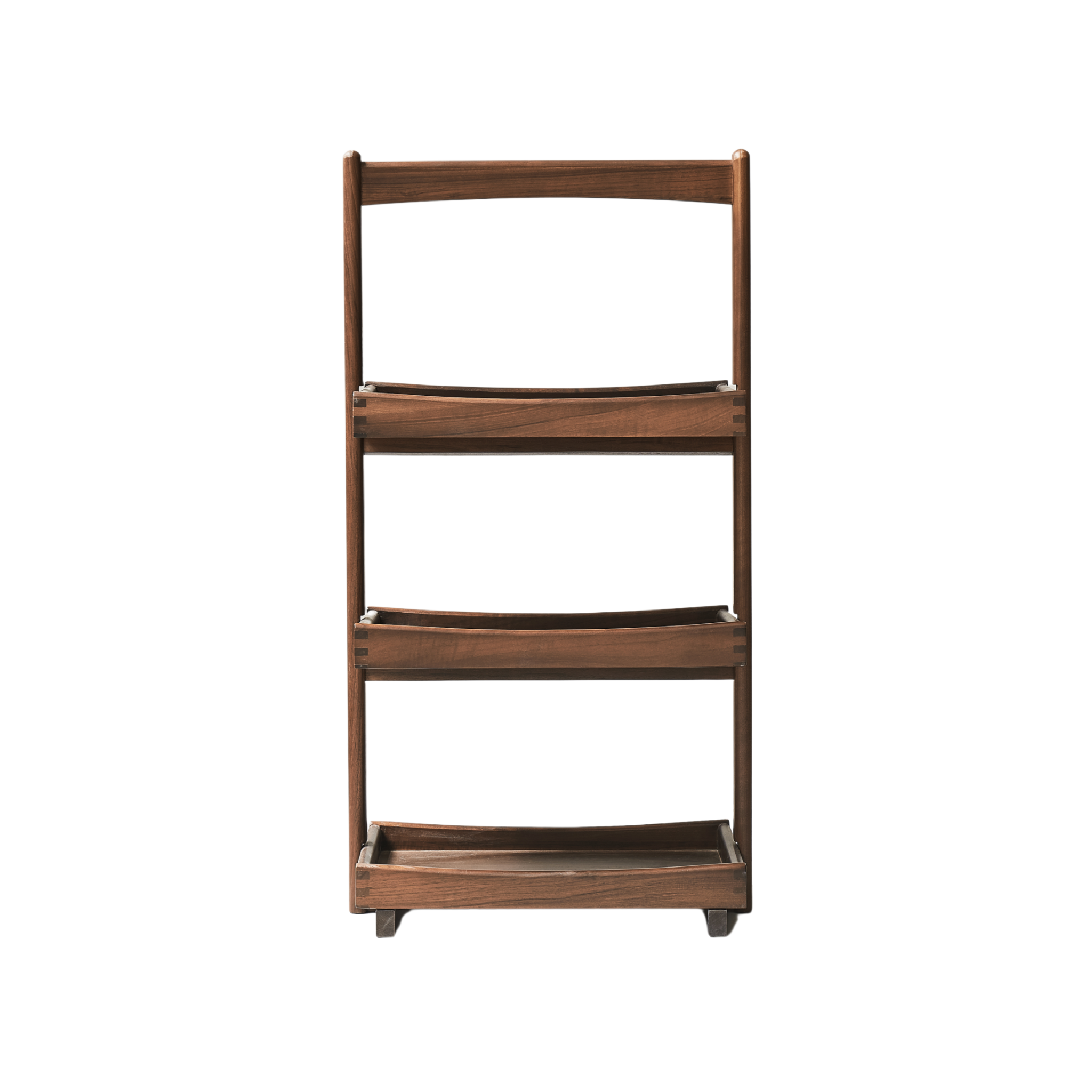 Solidwood Luxembourg Side Table, American Black Walnut