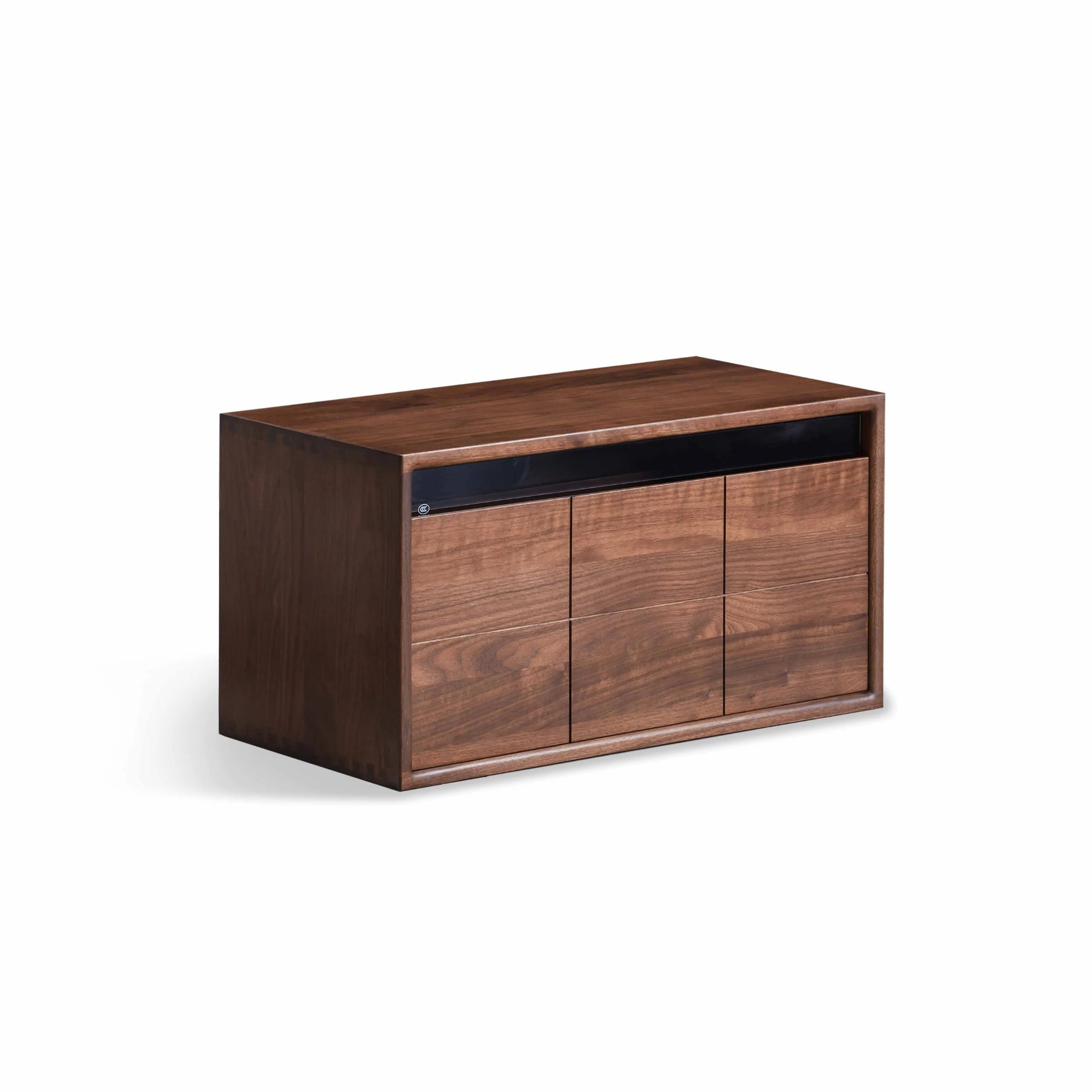 Solidwood Luxembourg 1-Drawer Module, American Black Walnut